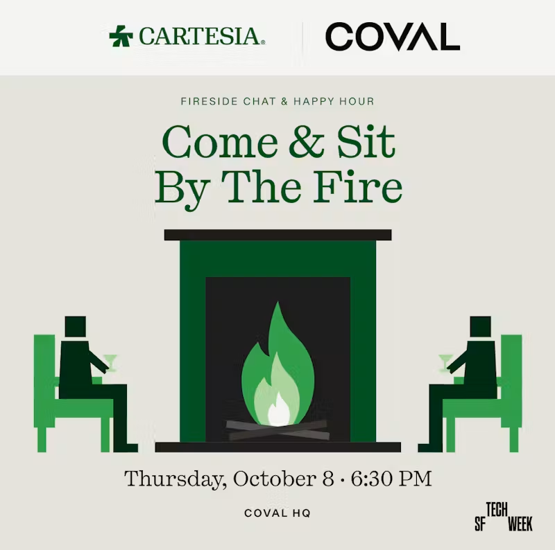 Voices in the Room: Fireside Chat + Cocktails with Coval & Cartesia - #SFTechWeek
