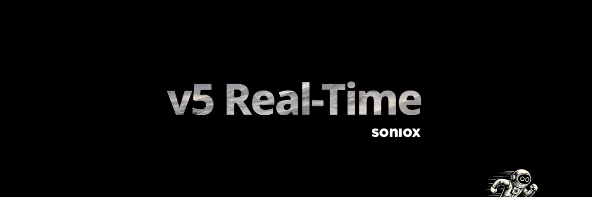 Soniox v5 Real-Time follows a live conversation, not just the words
