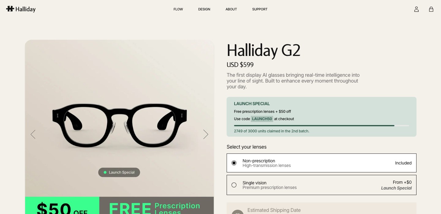 Halliday G2 banner