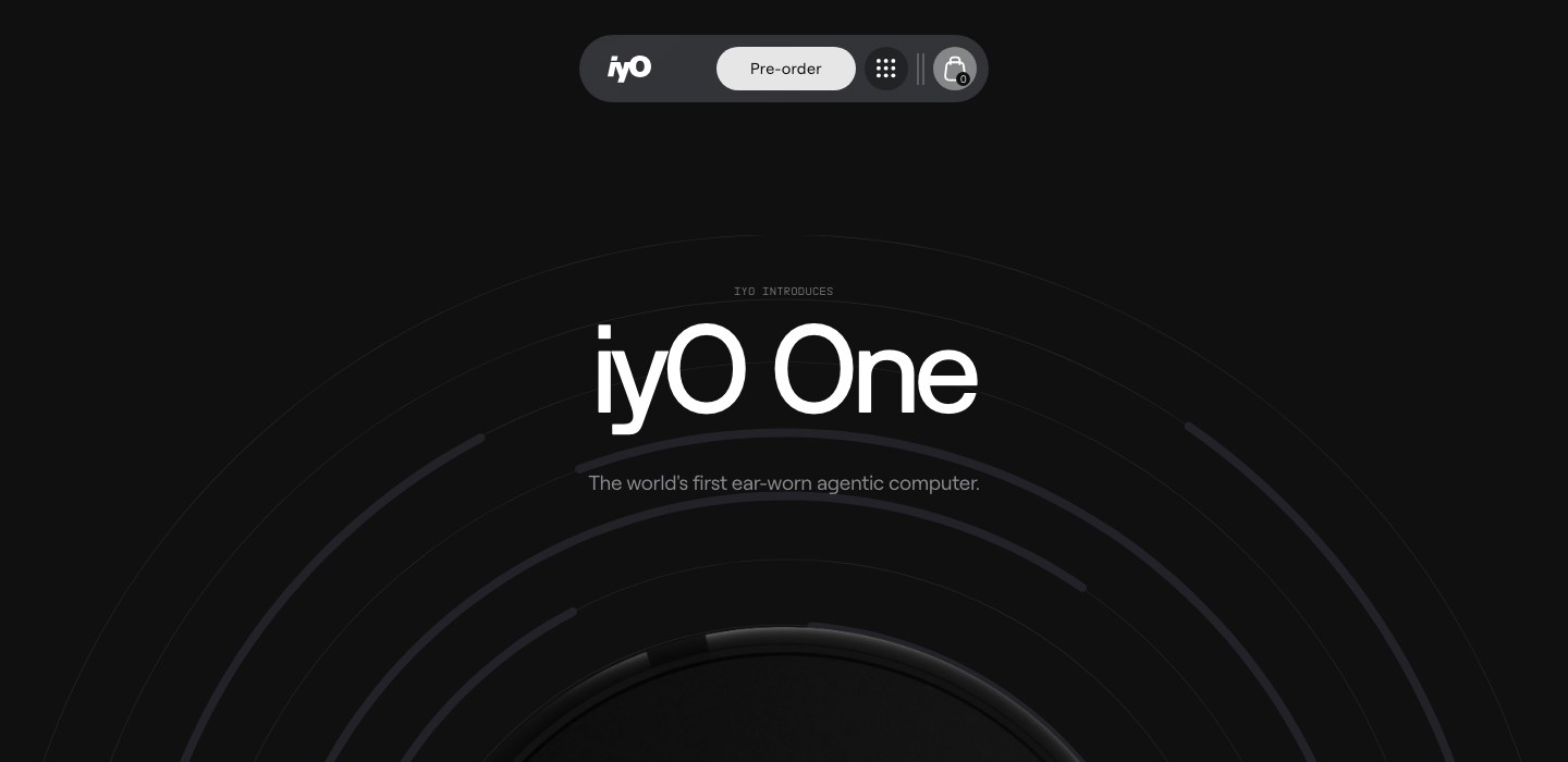 iyO One banner