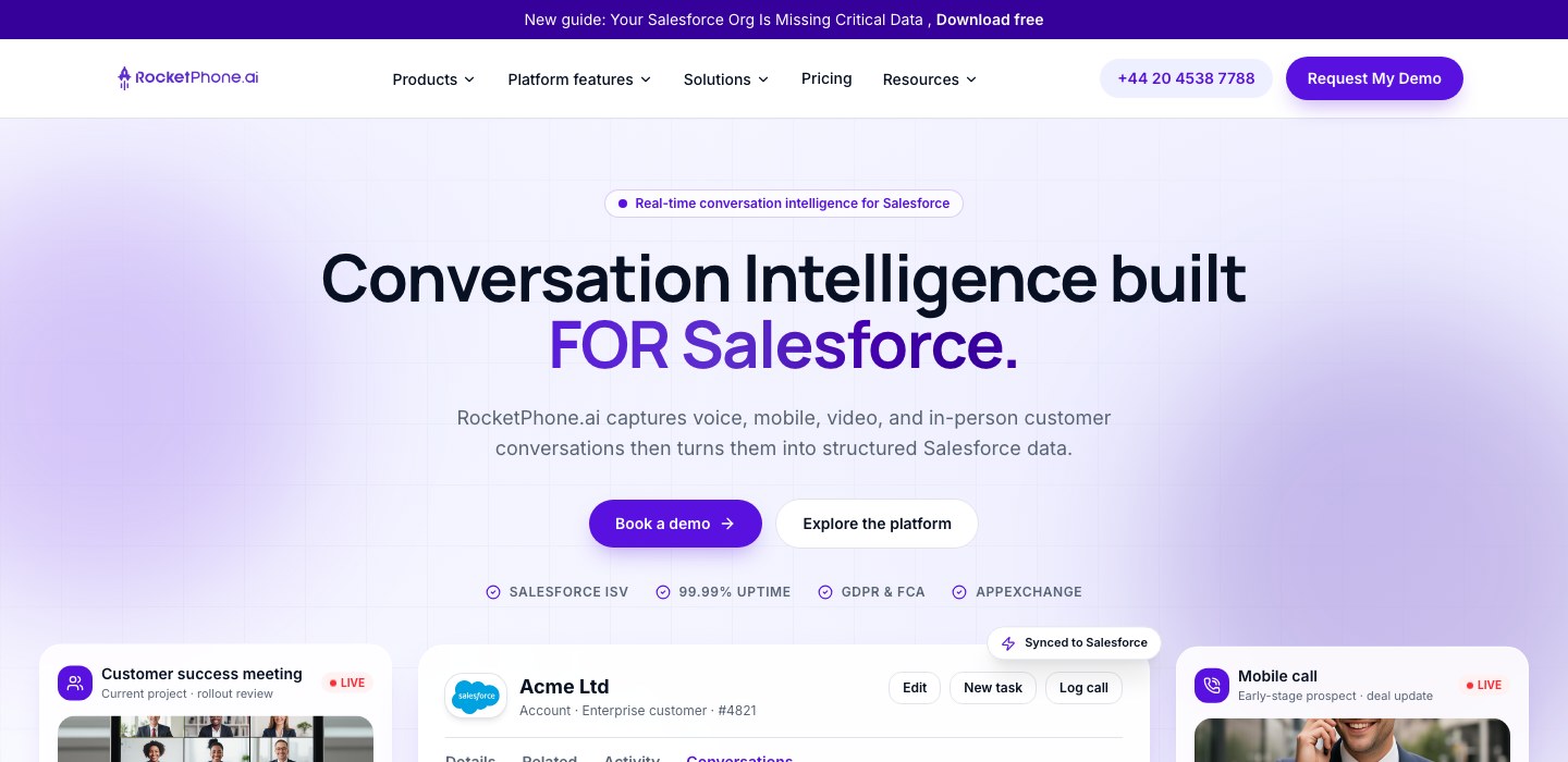 RocketPhone.ai banner