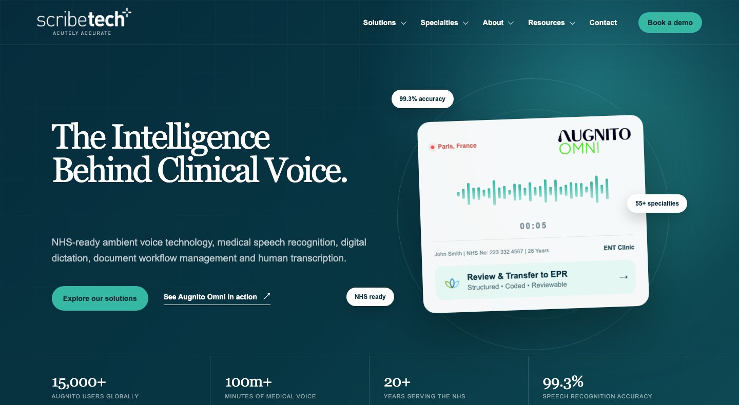 Scribetech banner