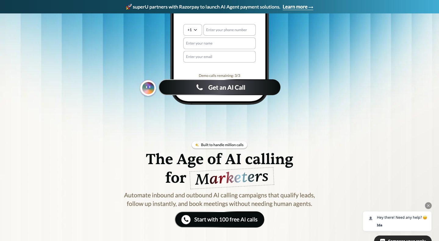 superU AI banner