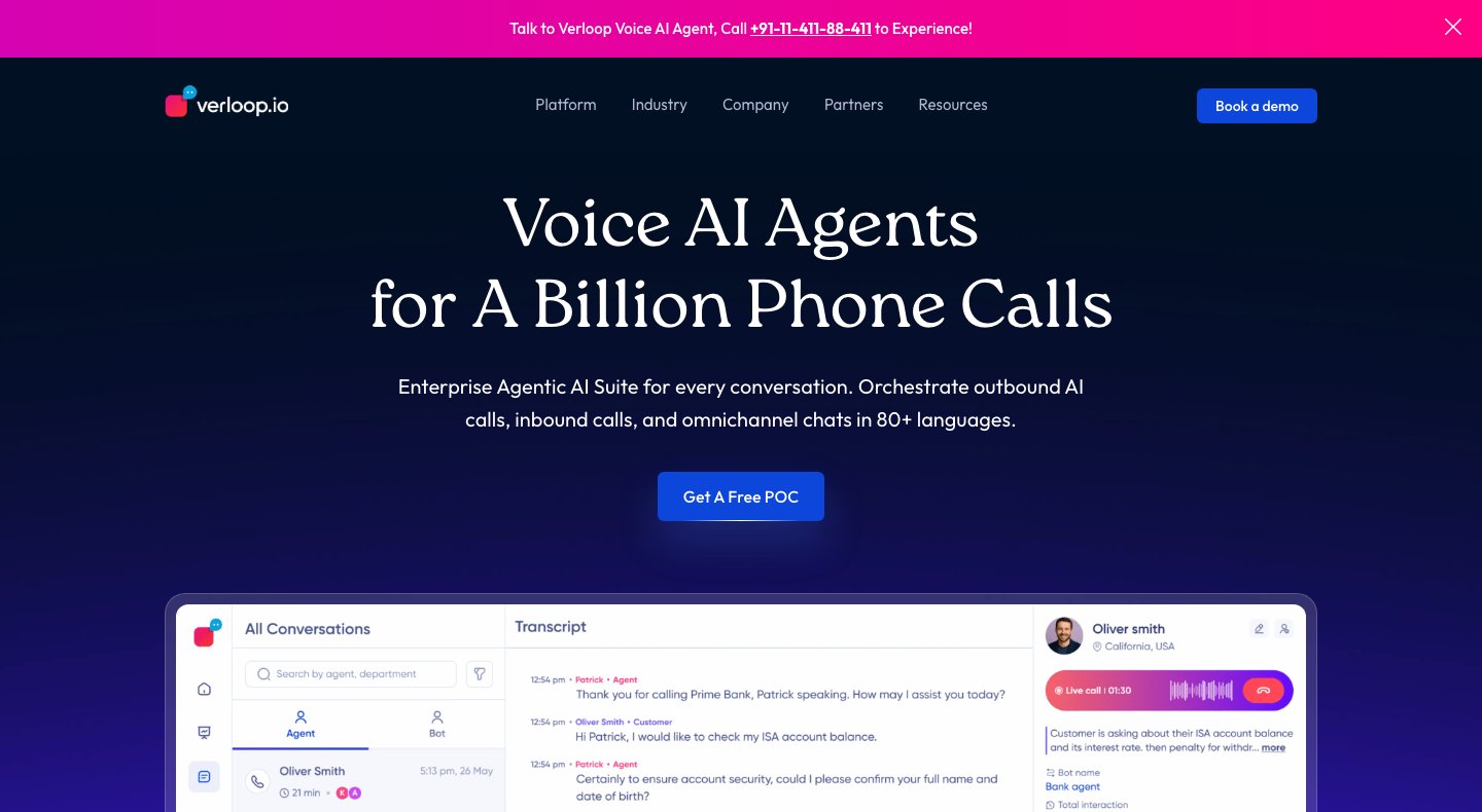 Verloop.io banner
