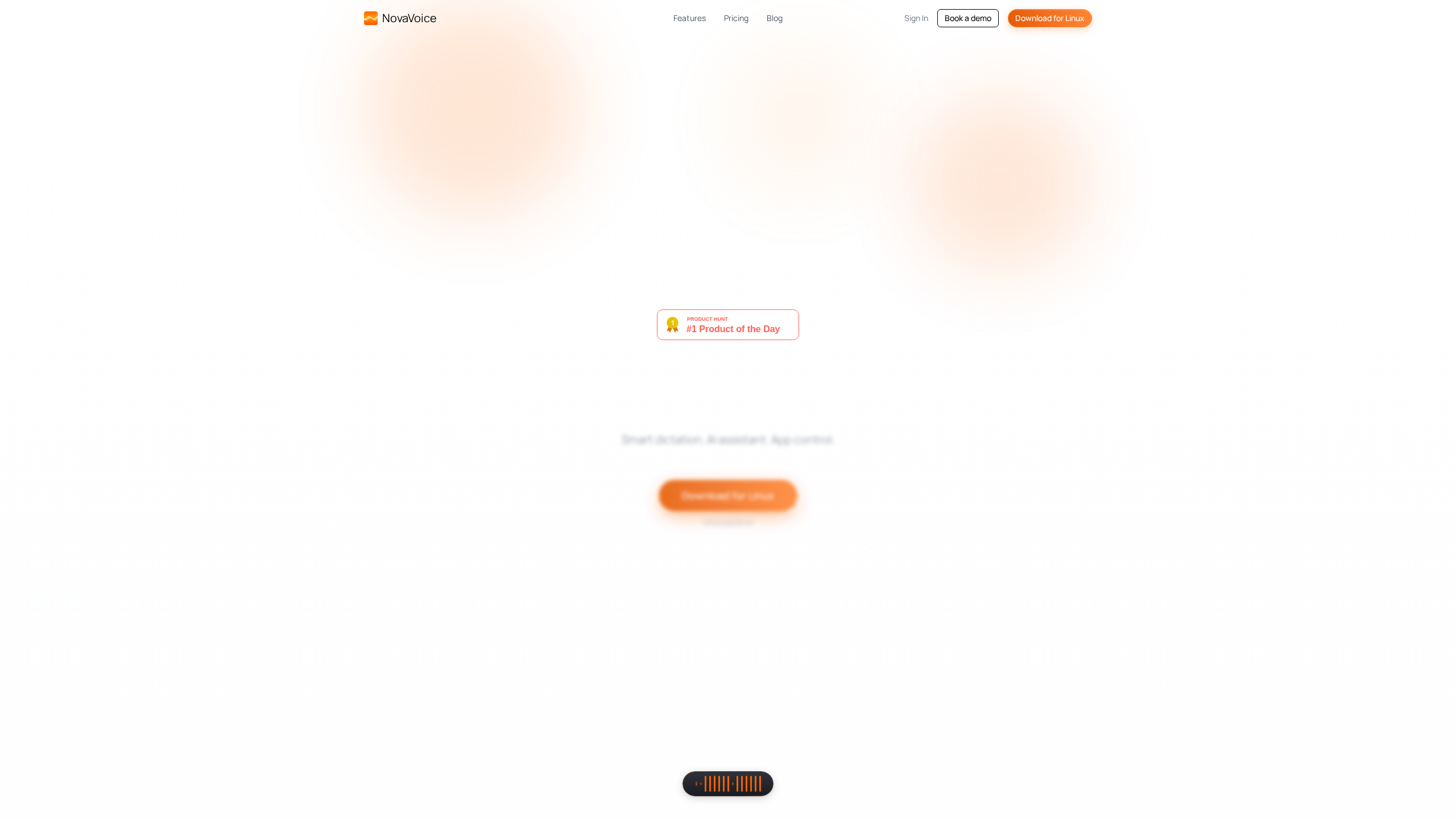NovaVoice banner