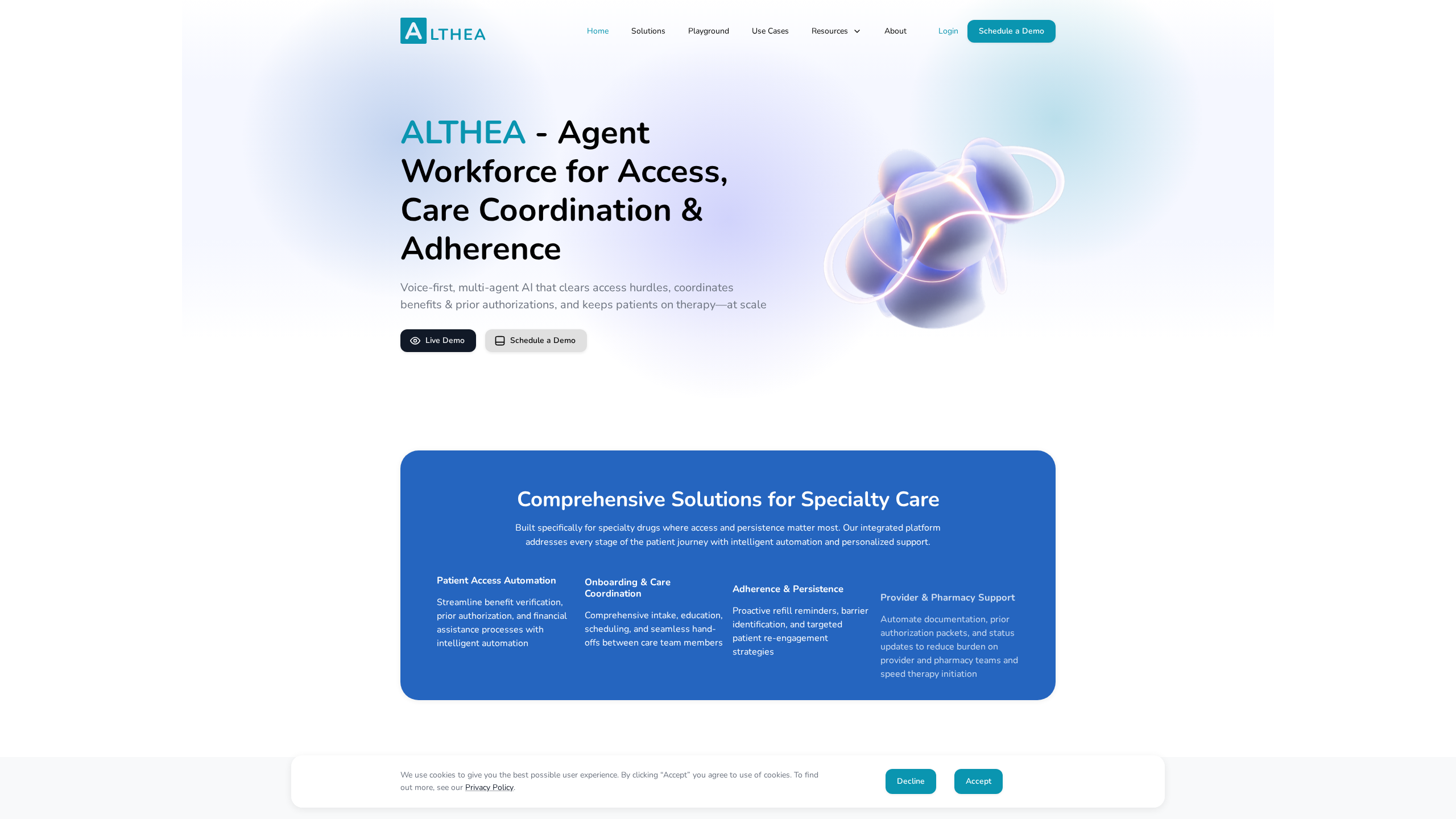 Althea Health banner