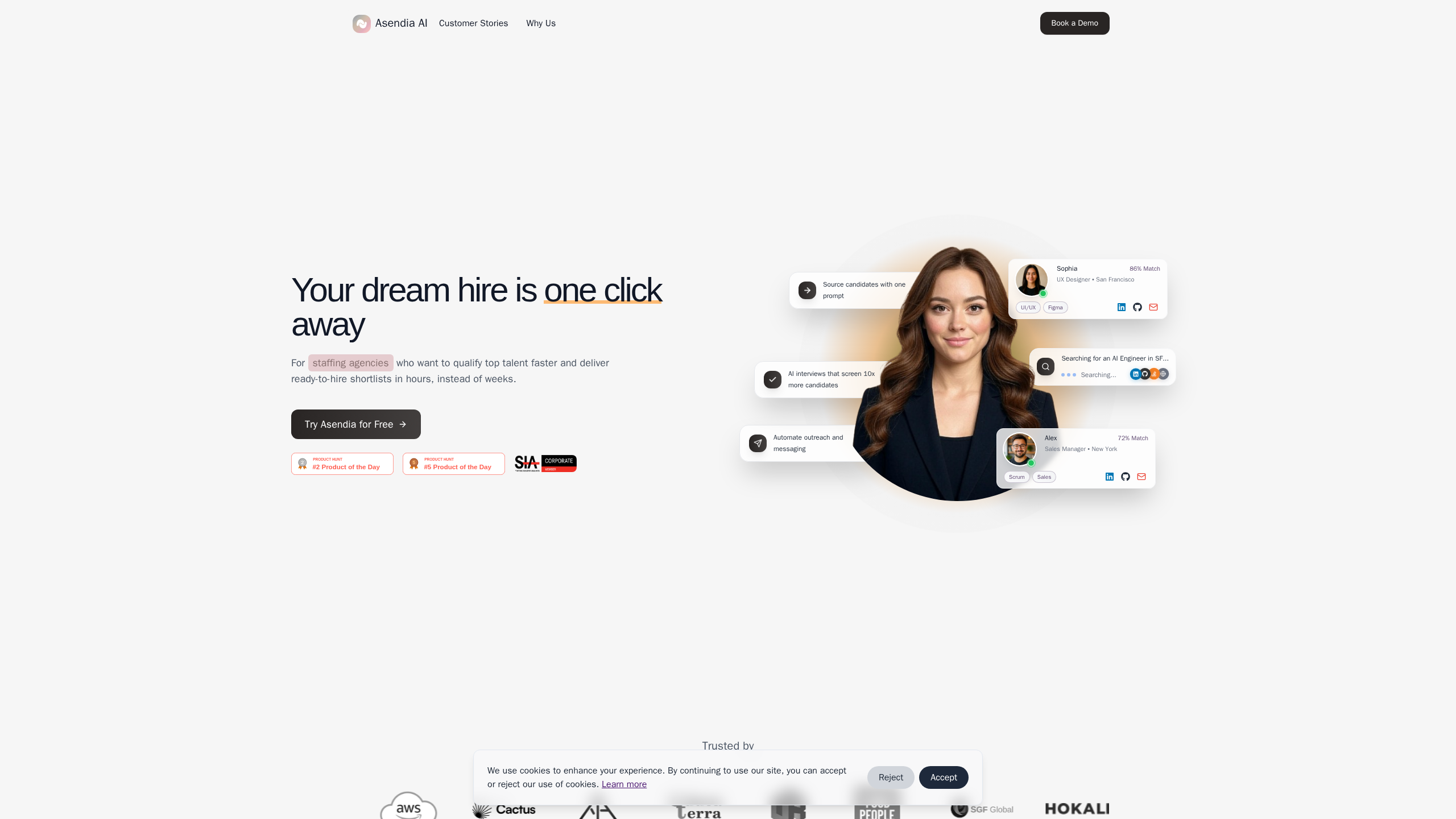Asendia AI banner