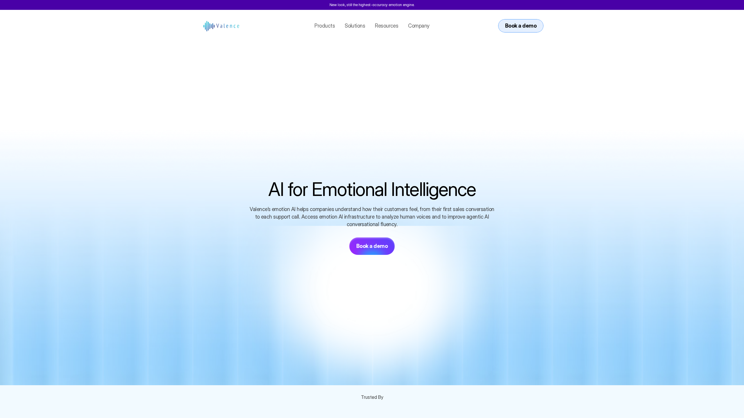 Valence AI banner