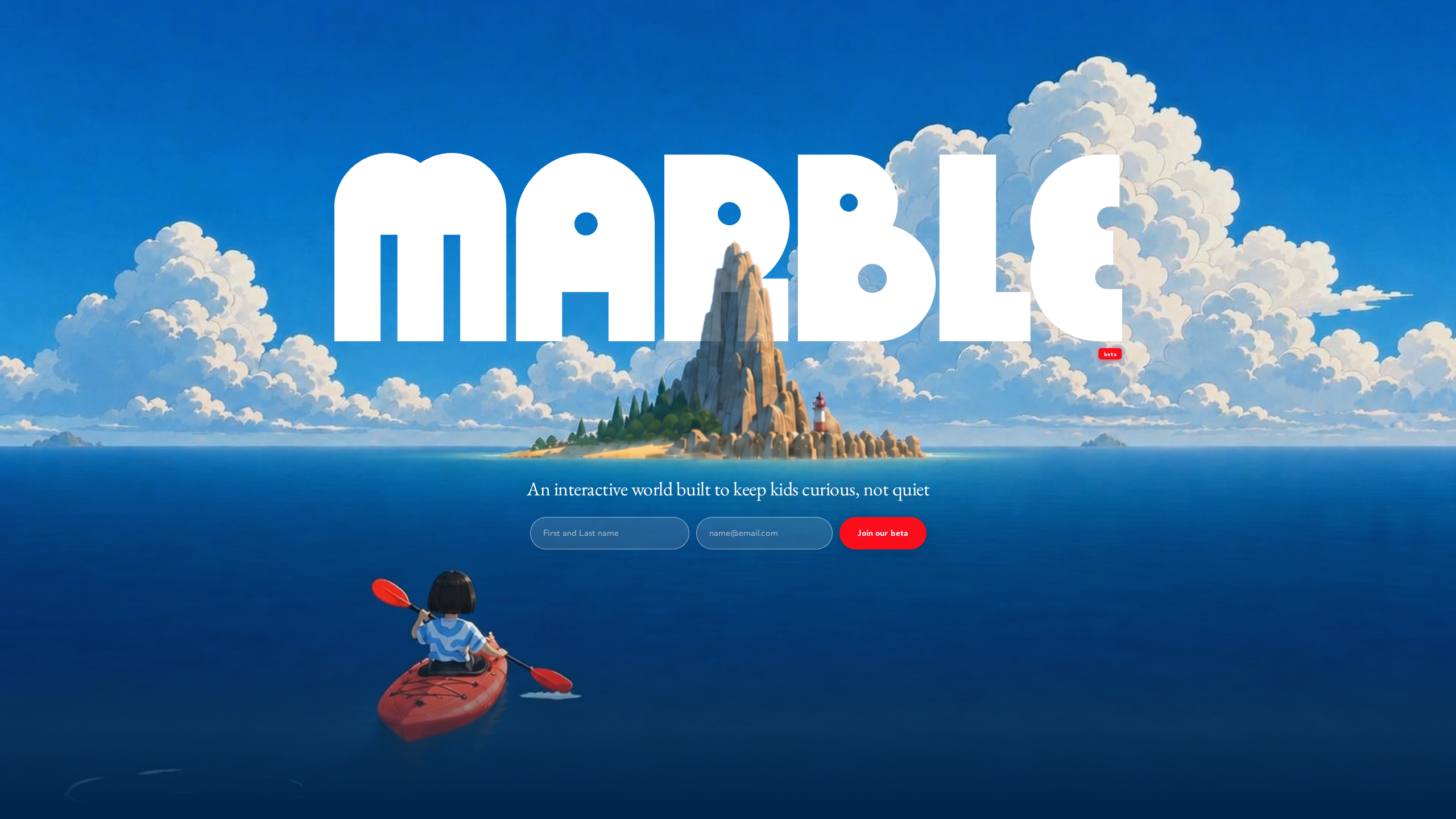 Marble banner