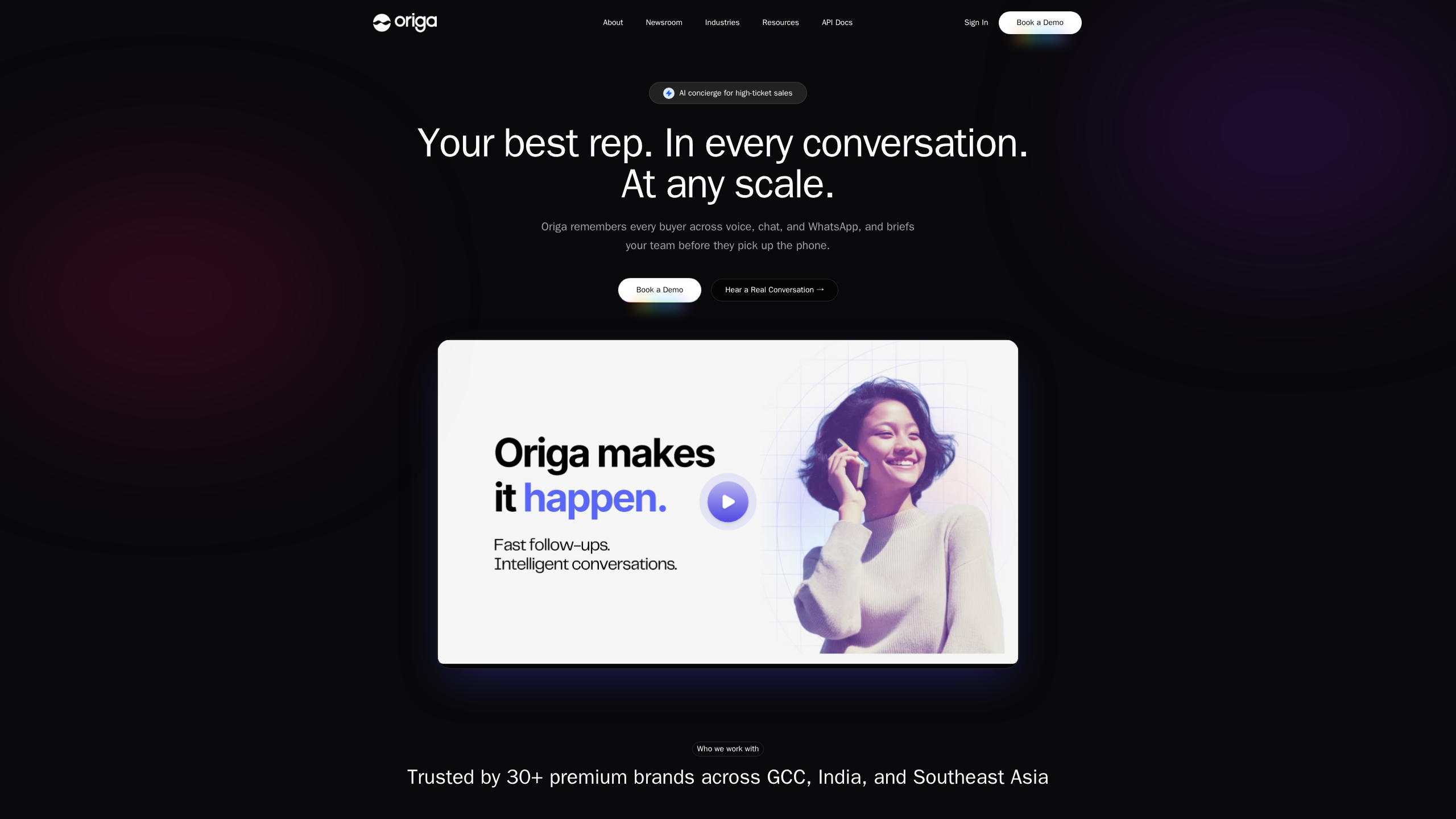 Origa banner