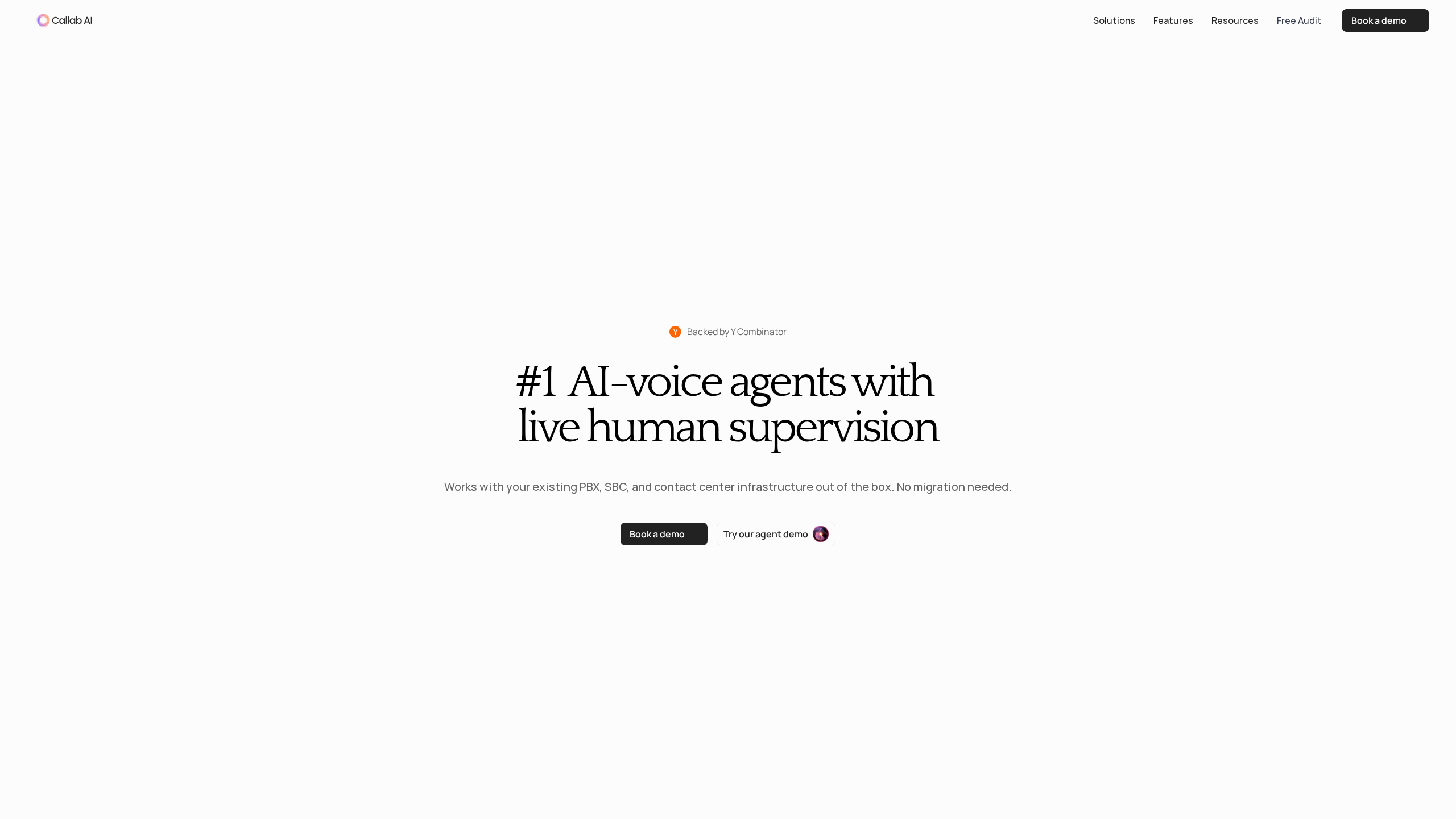Callab AI banner
