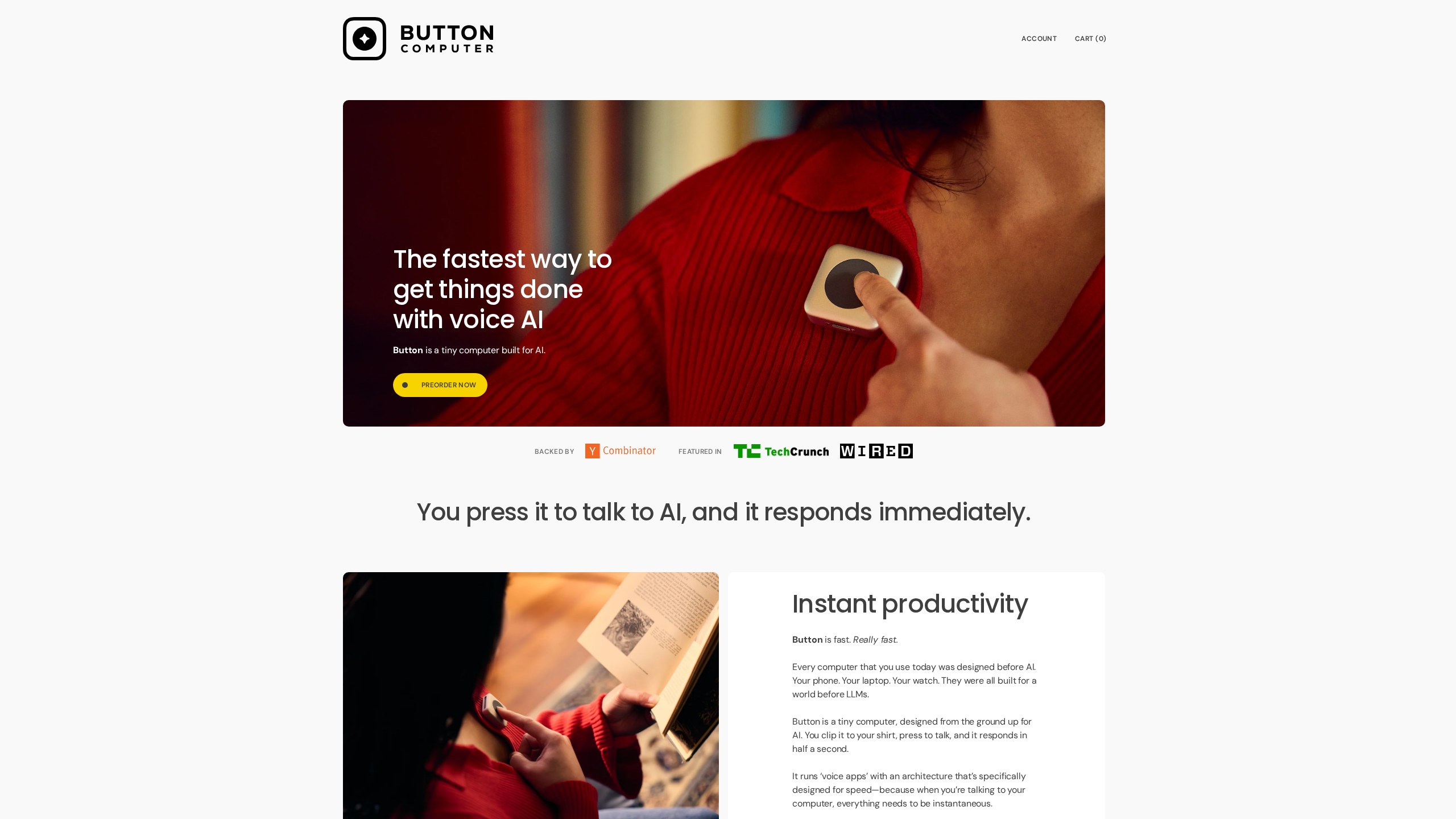 Button Computer banner
