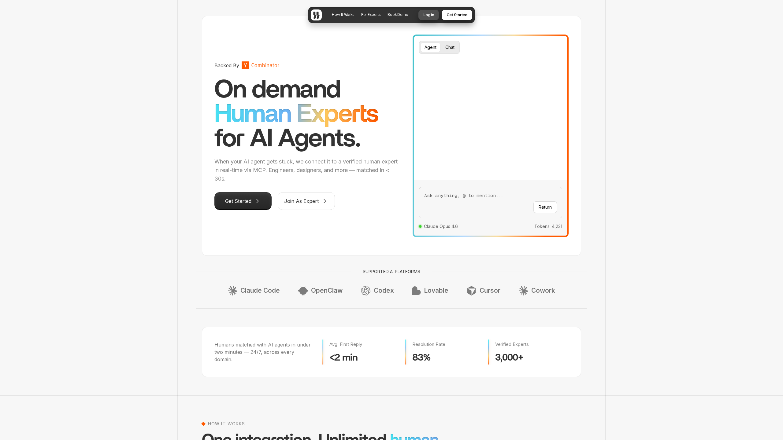 Humwork.ai banner