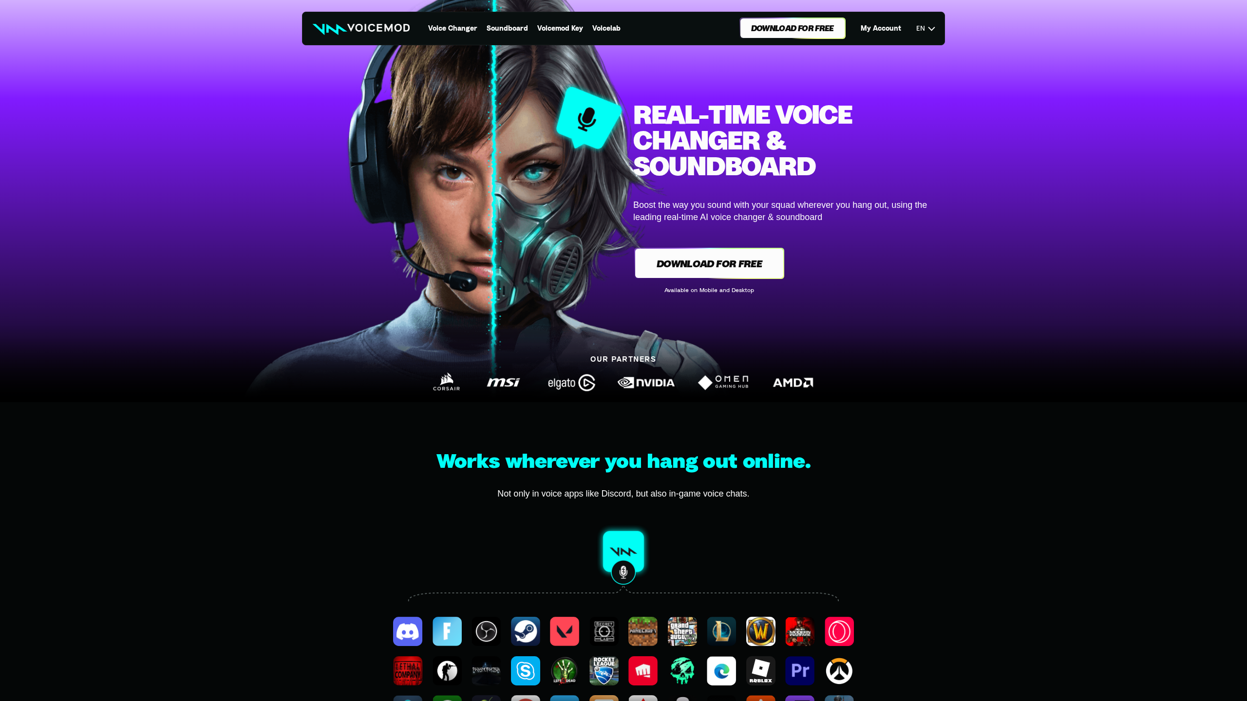 Voicemod banner
