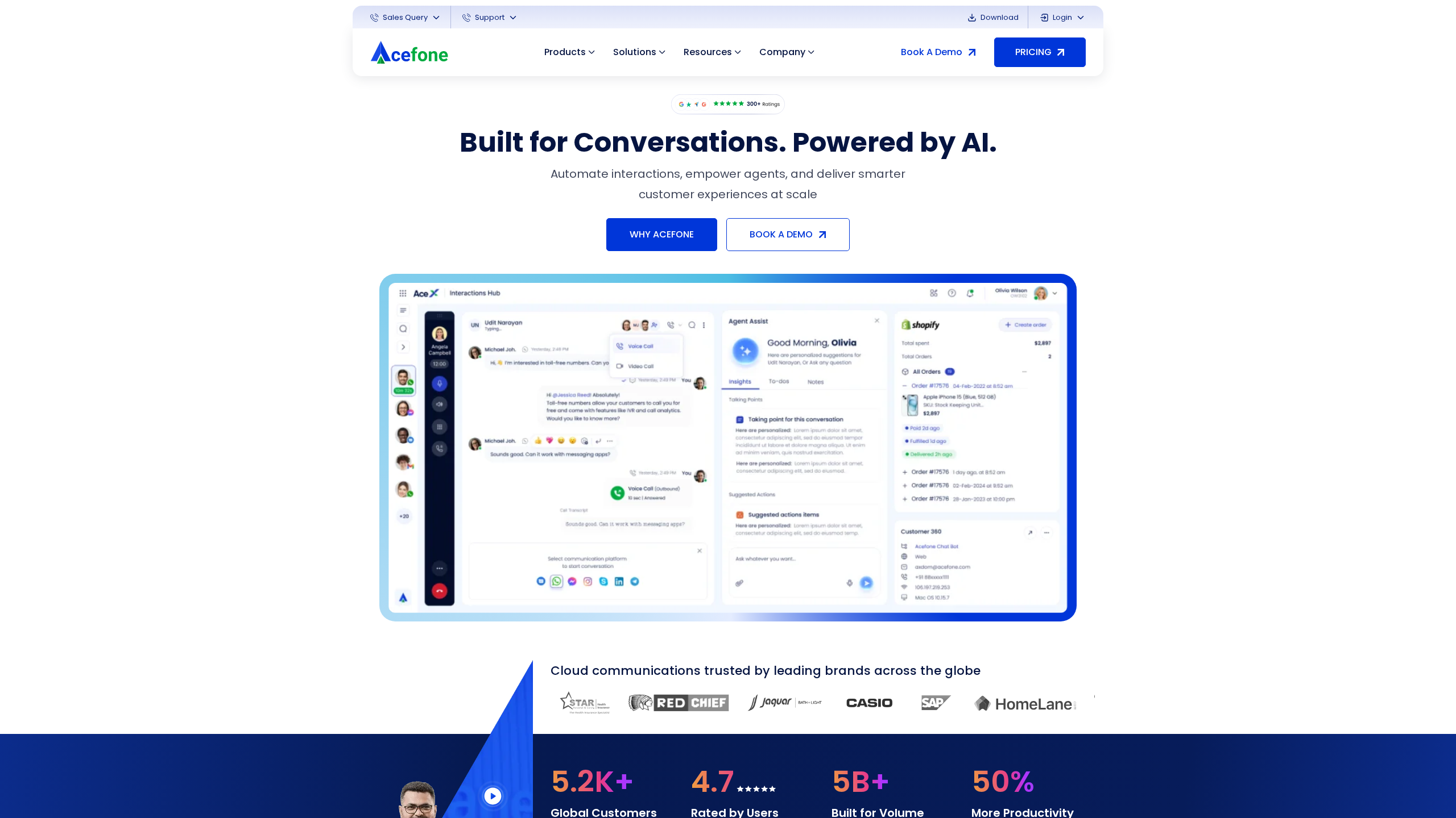Acefone banner