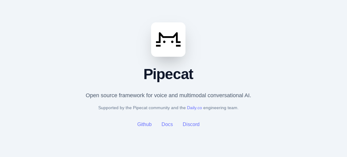 Pipecat banner