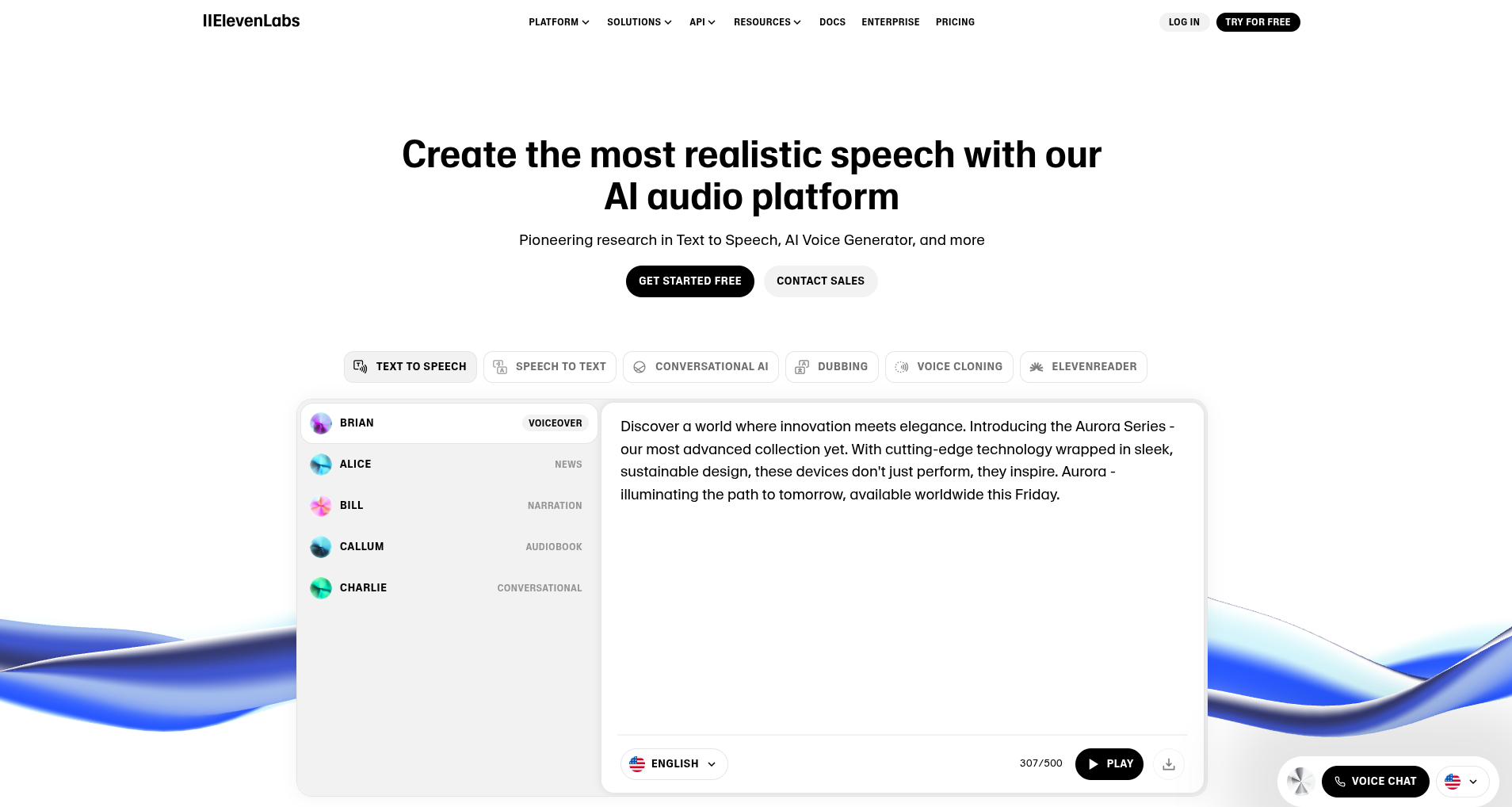 ElevenLabs banner