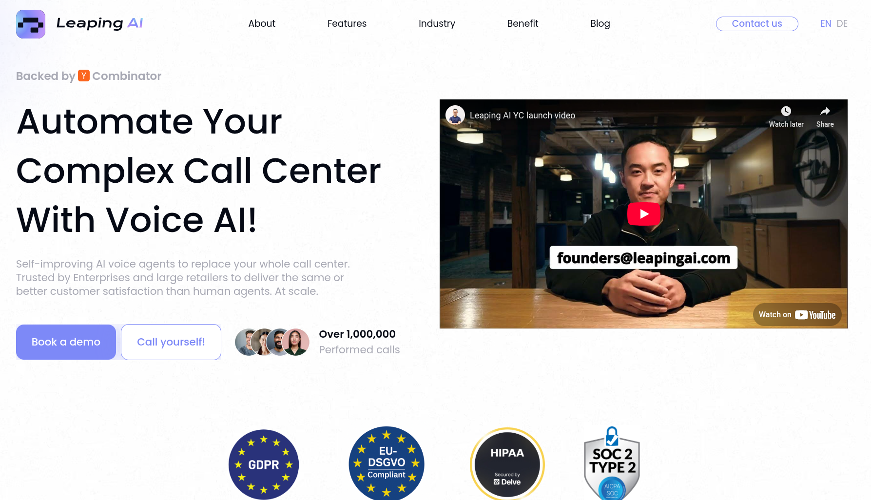 Leaping AI banner