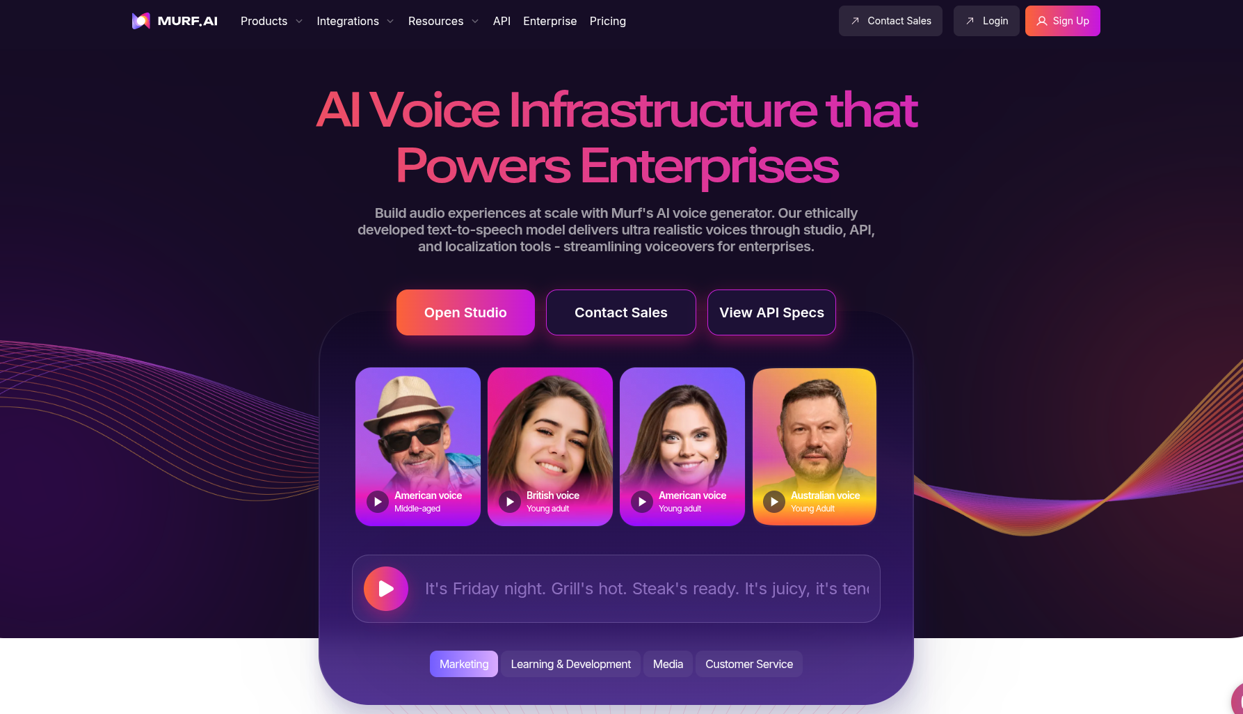 Murf AI banner