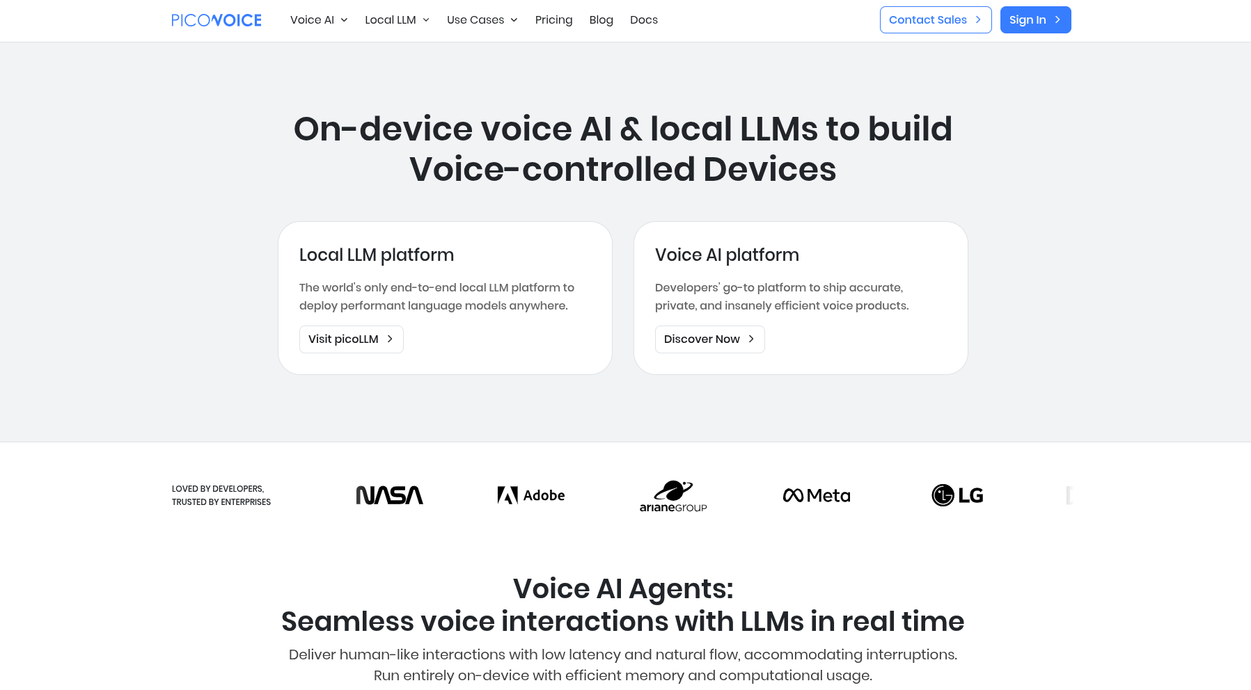 Picovoice banner