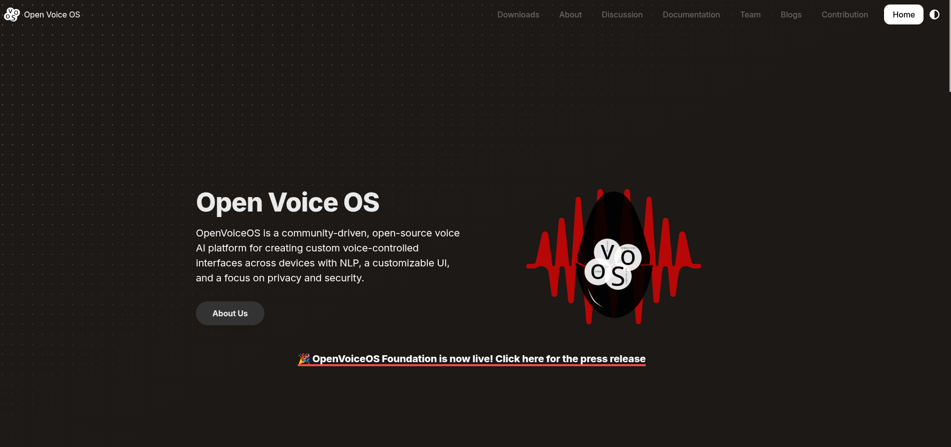 OpenvoiceOS banner