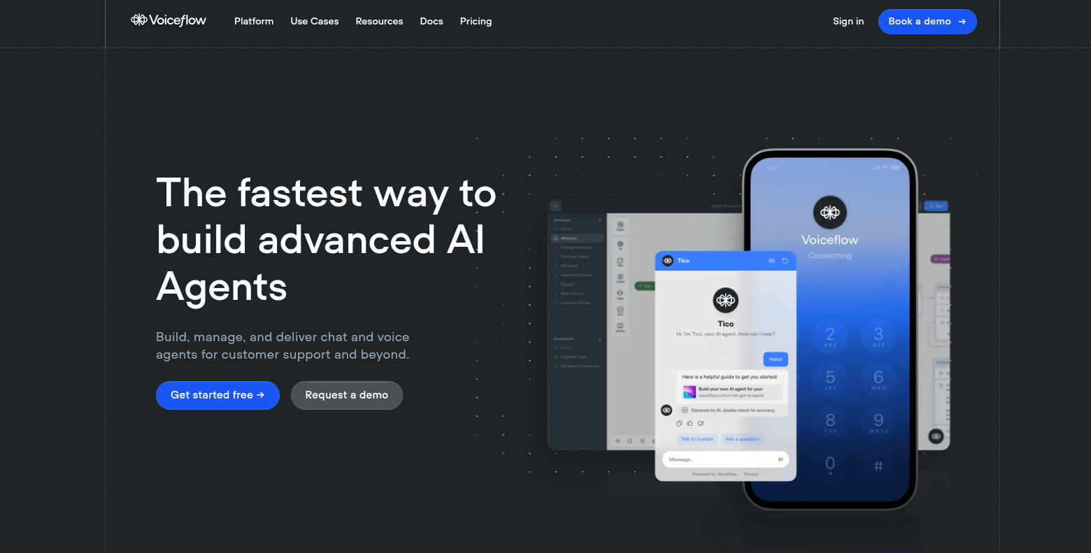 Voiceflow banner