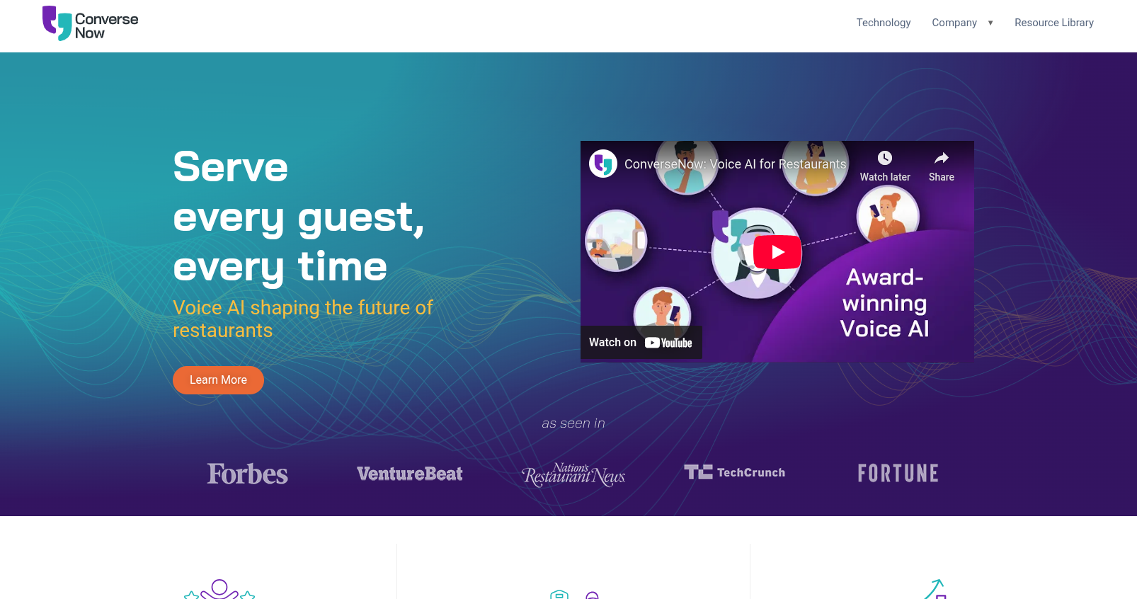 ConverseNow banner
