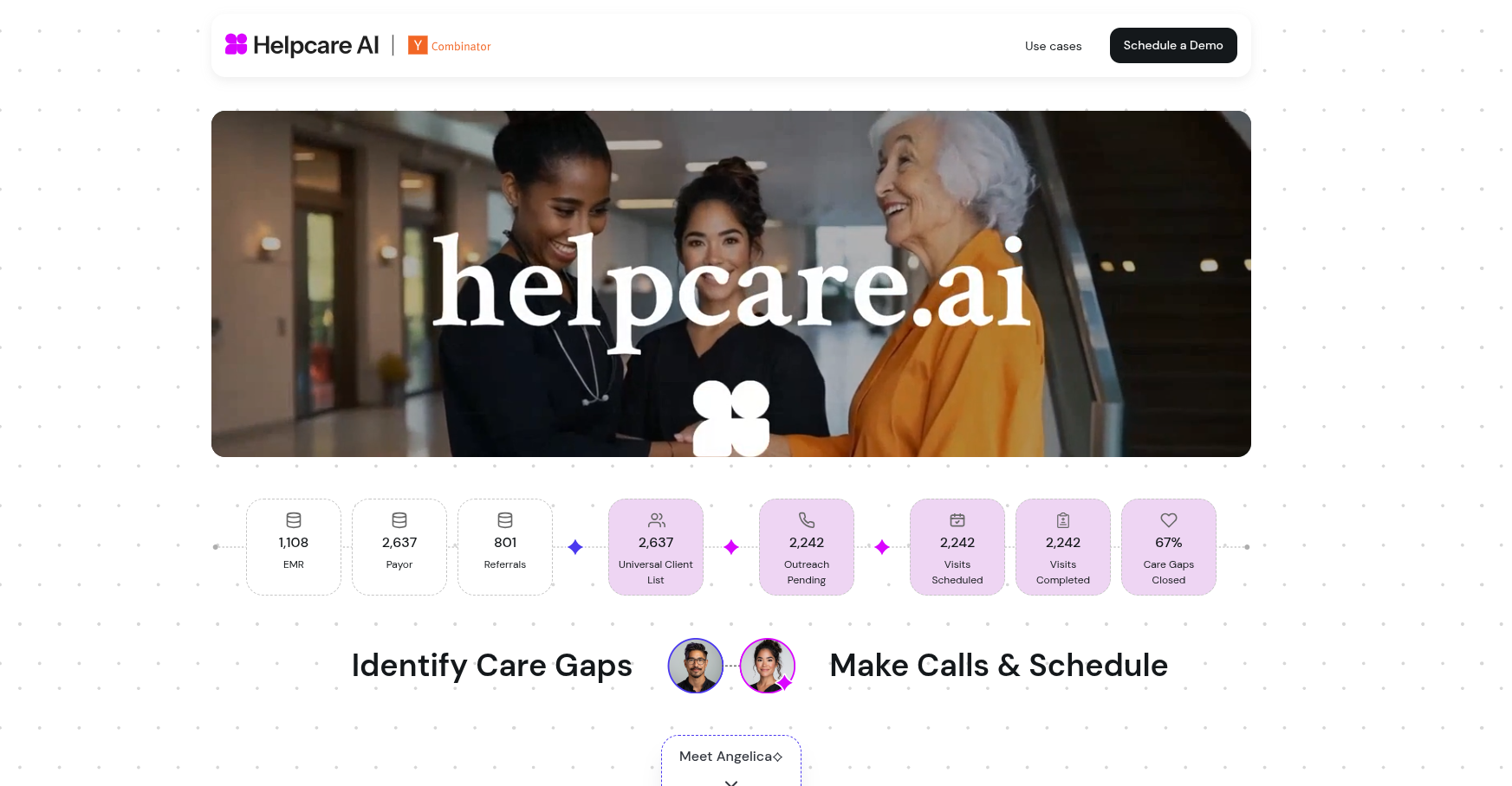 Helpcare AI banner