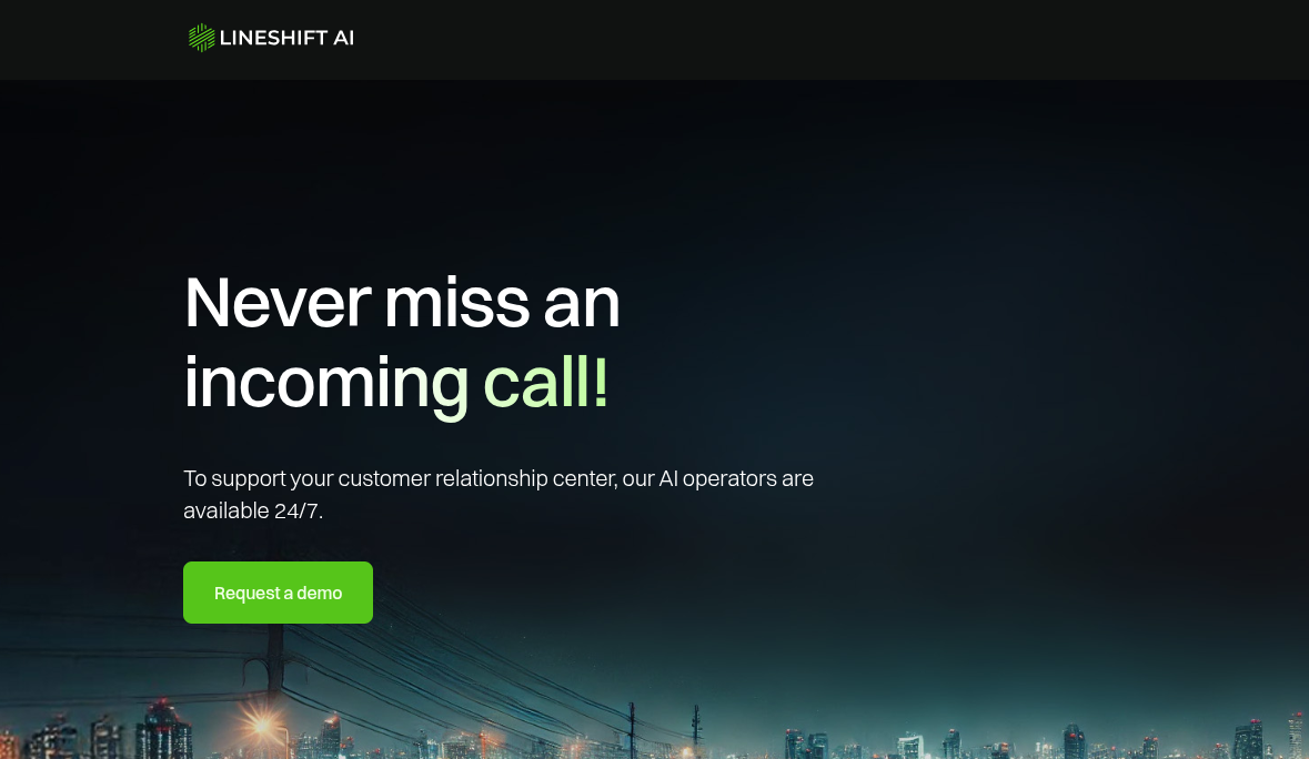 Lineshift banner
