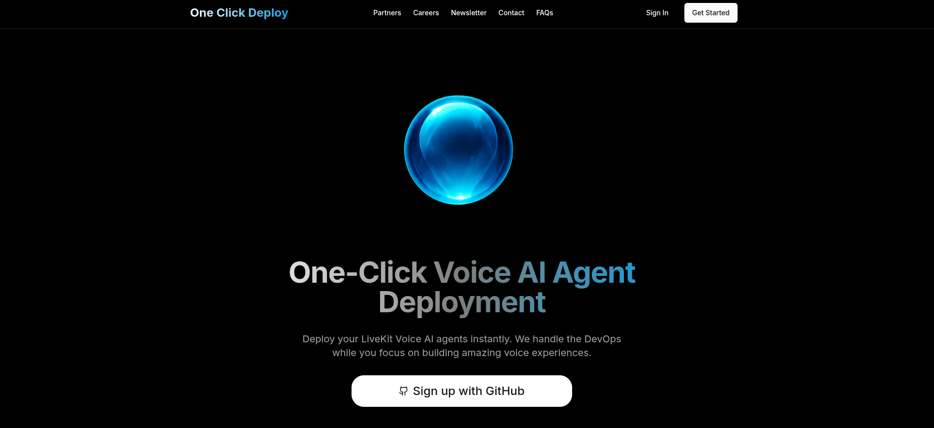 OneClickDeploy banner