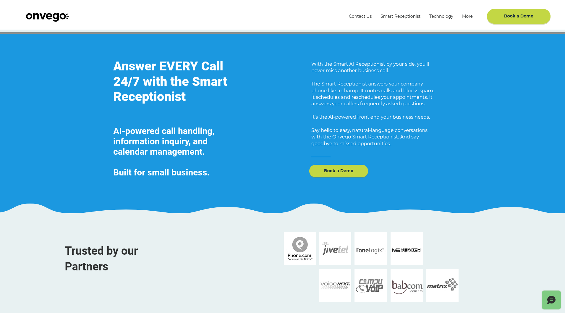 Onvego banner