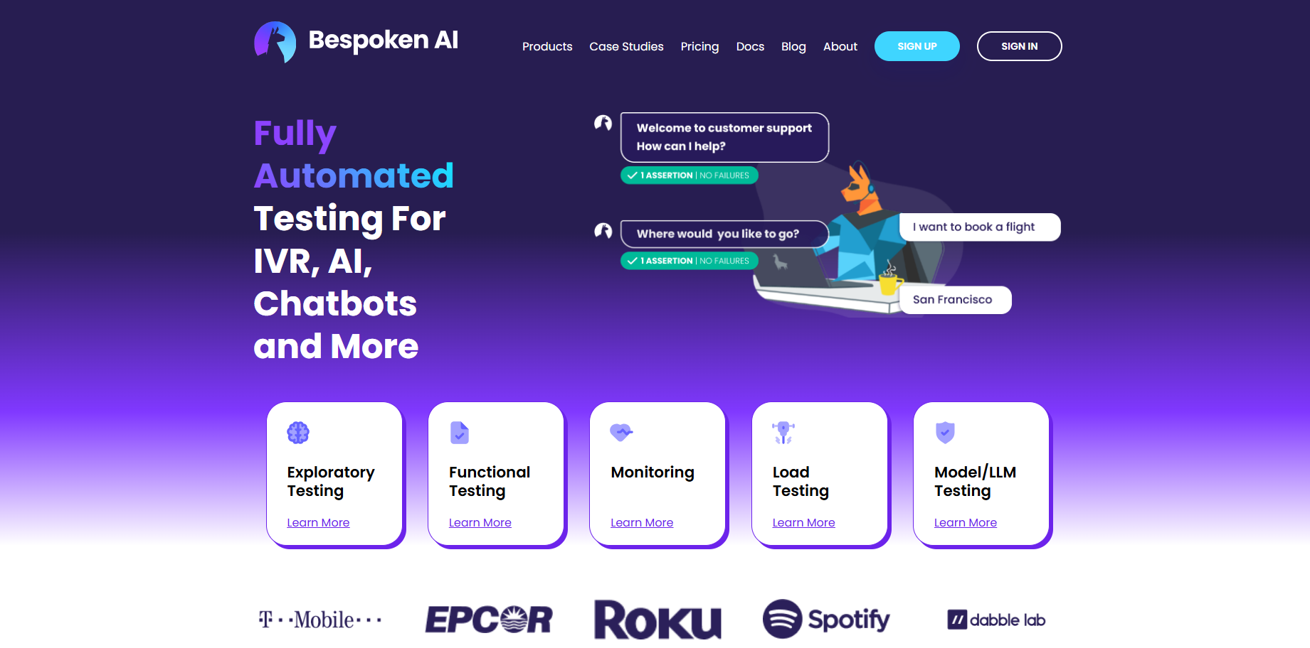 Bespoken AI banner