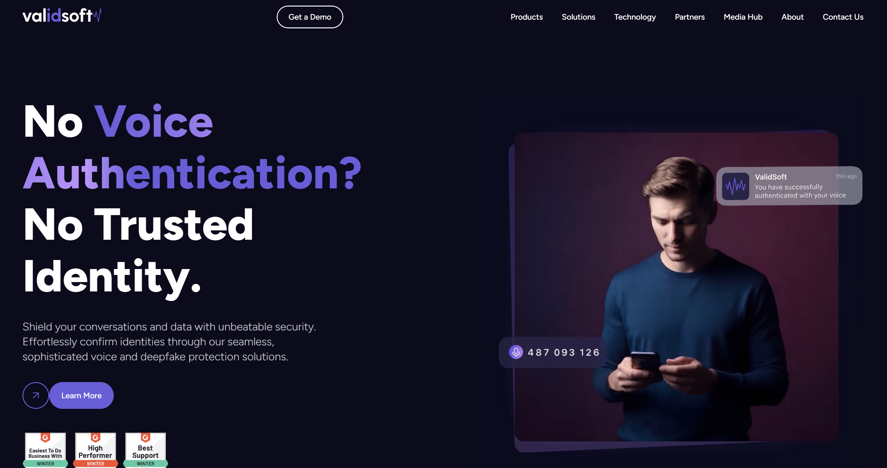 ValidSoft banner