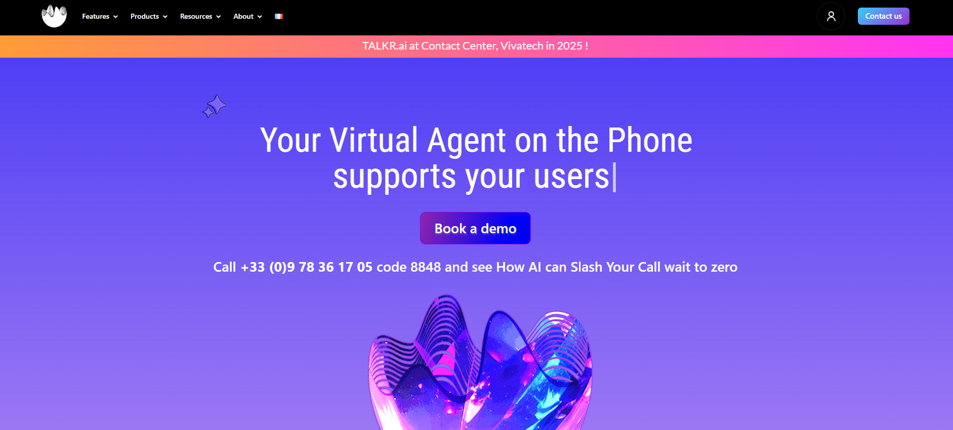 Talkr banner
