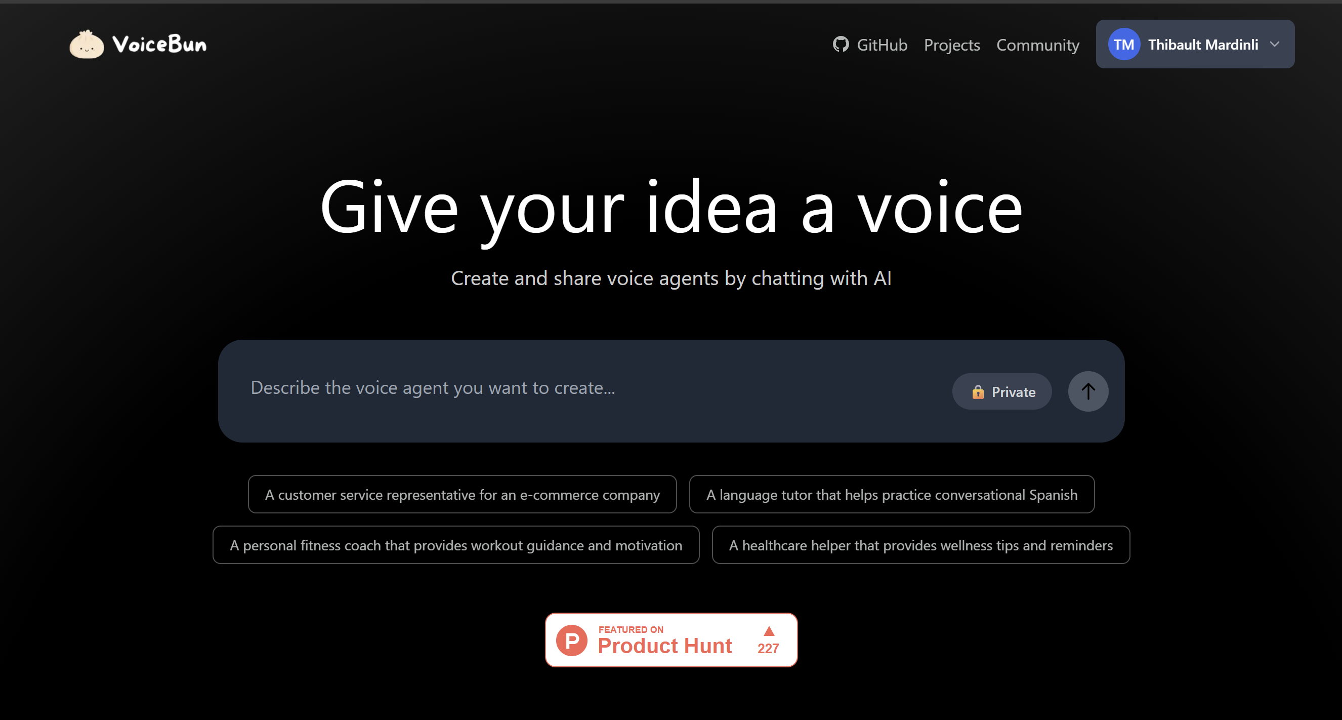 Voicebun banner