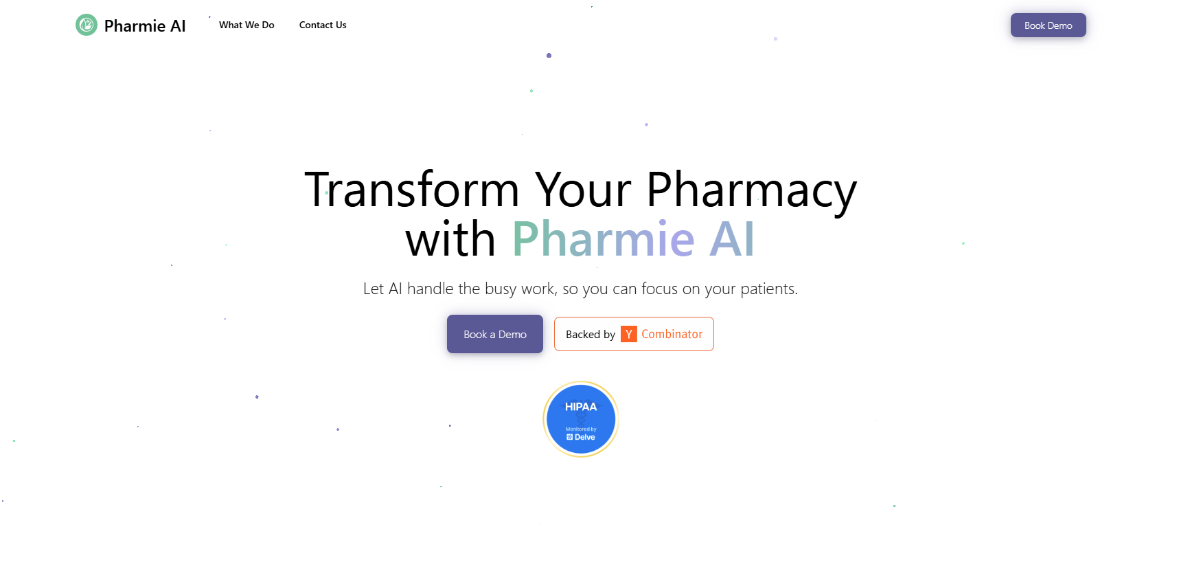 Pharmie AI banner