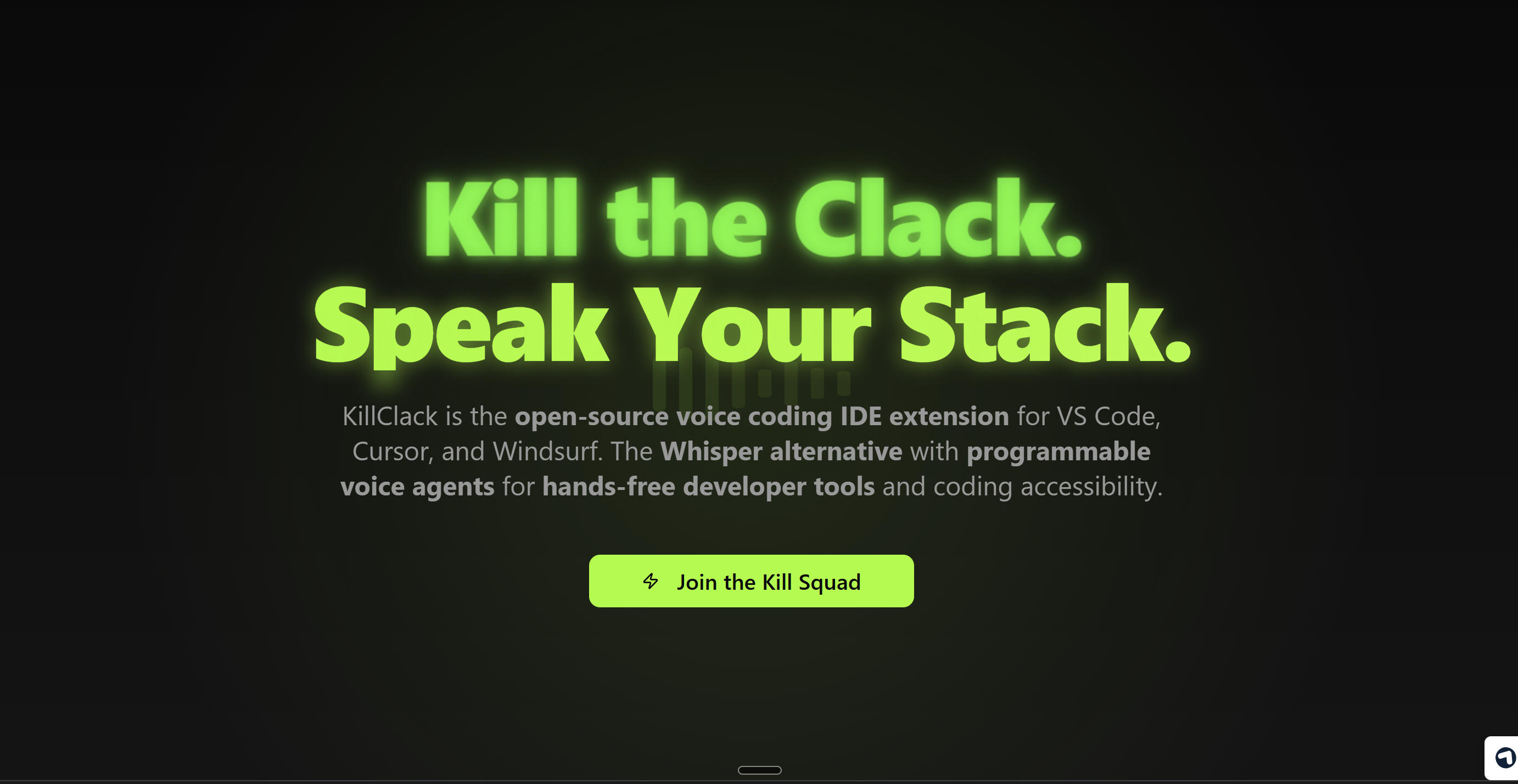 Killclack banner