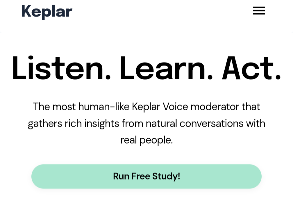 Keplar Voice  banner