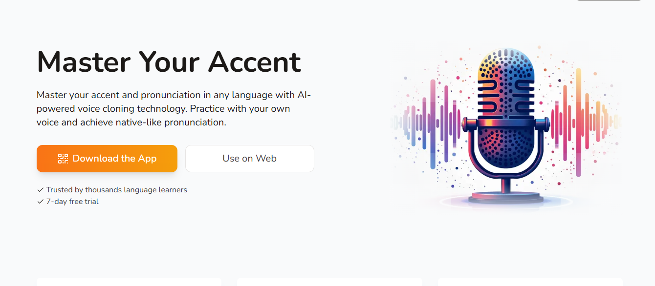 Your Best Accent banner