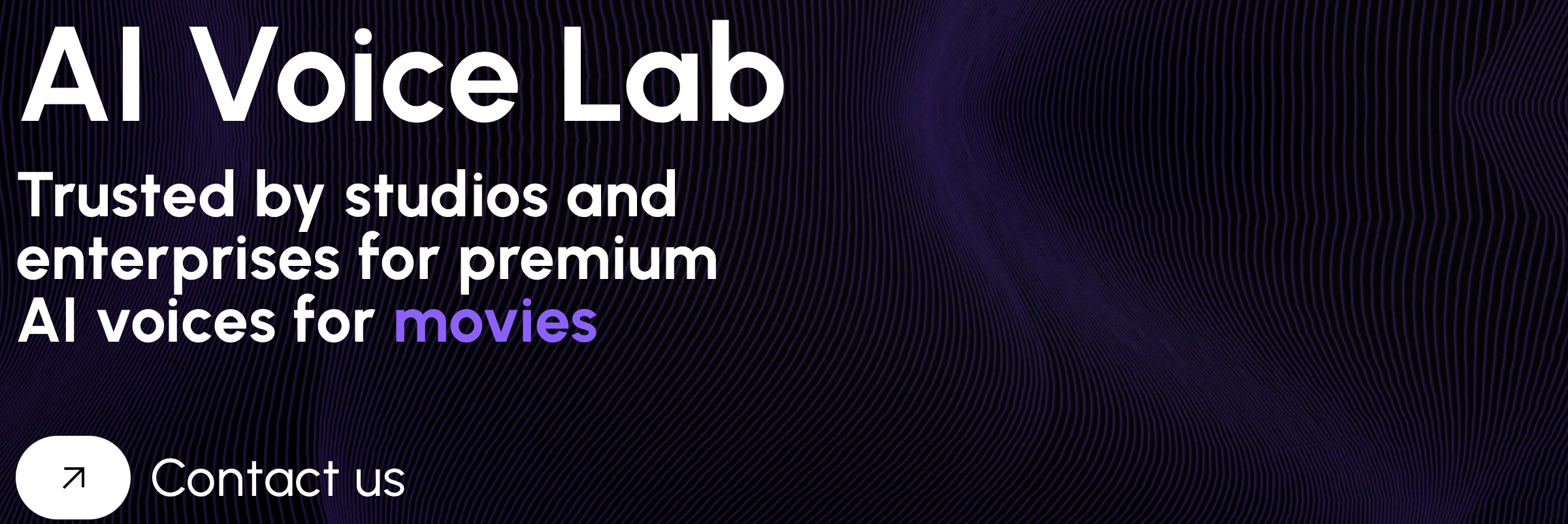 Respeecher AI Voice Lab banner