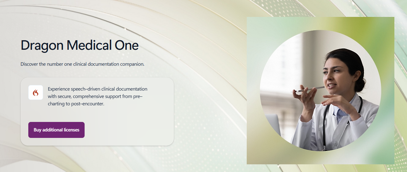 Dragon Medical One banner