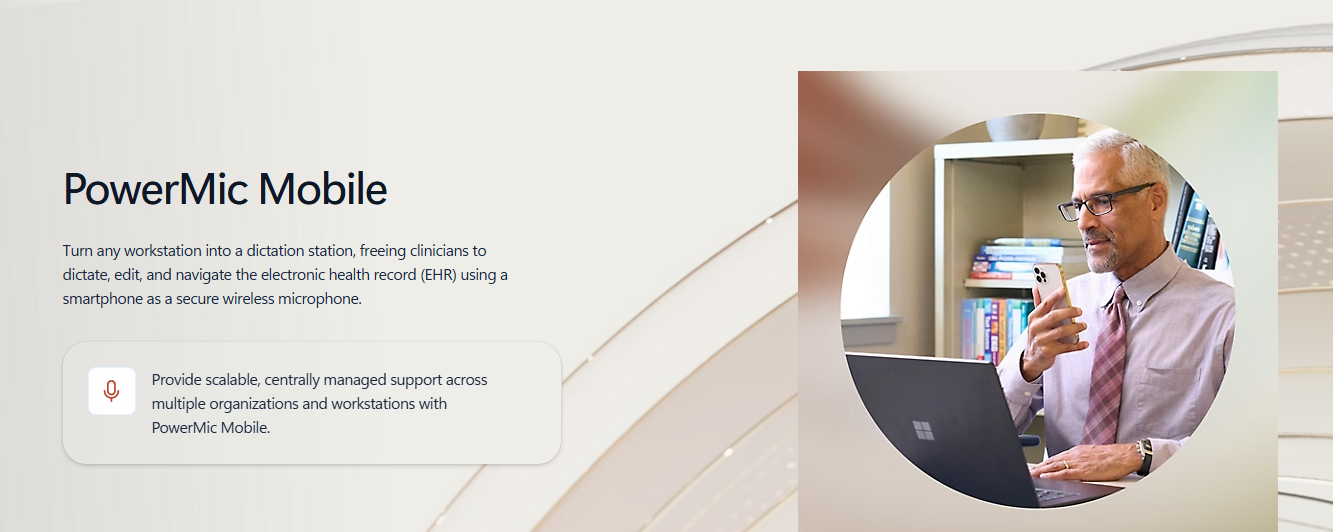 PowerMic Mobile banner