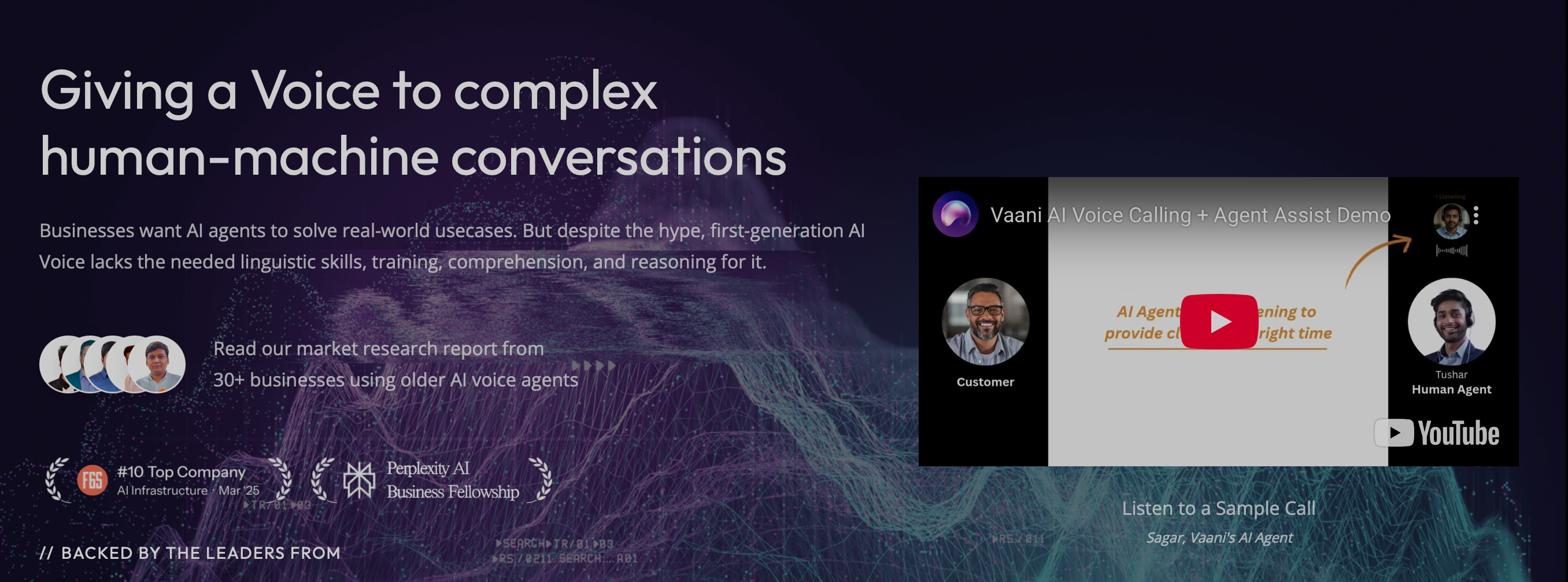 Vaani Research Labs banner