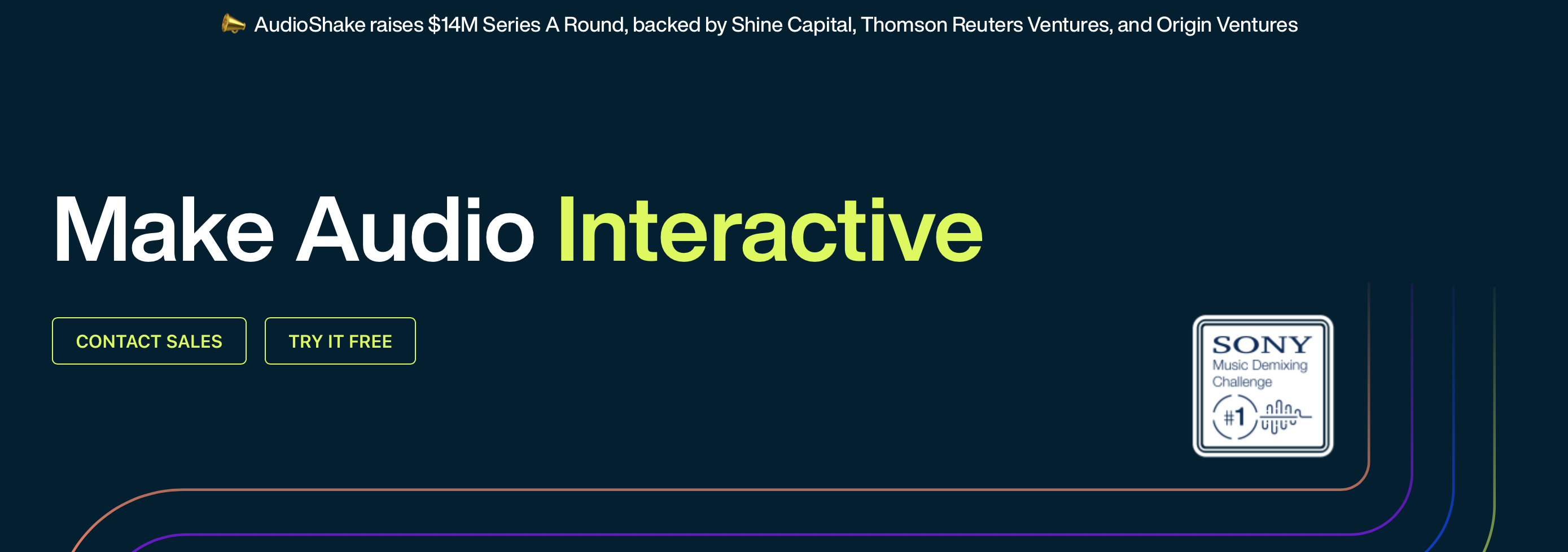 AudioShake banner