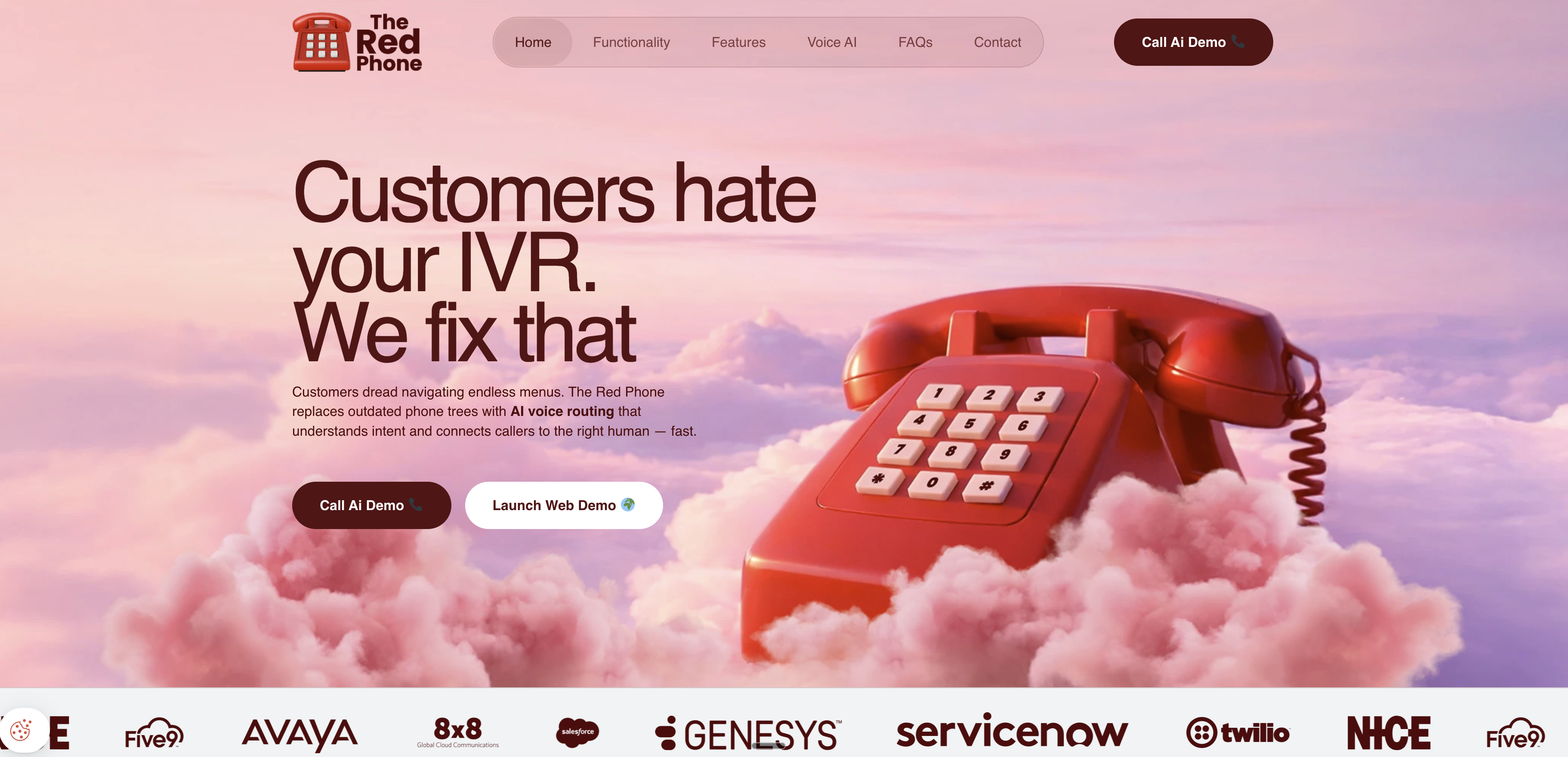 The Red Phone banner