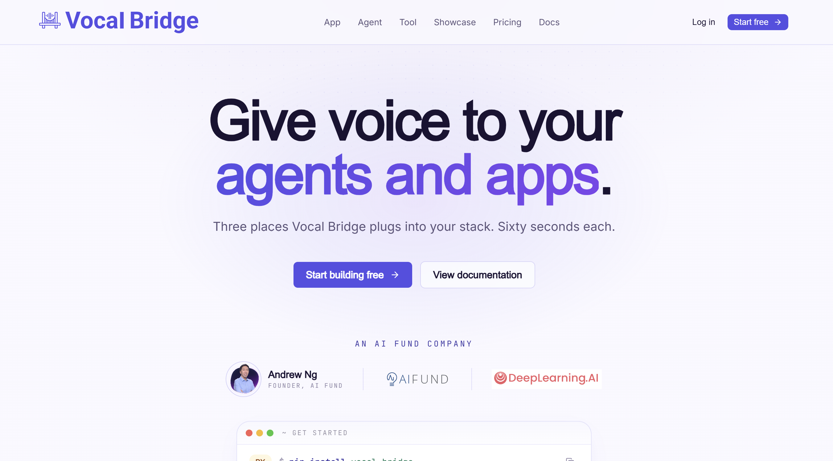 Vocal Bridge banner
