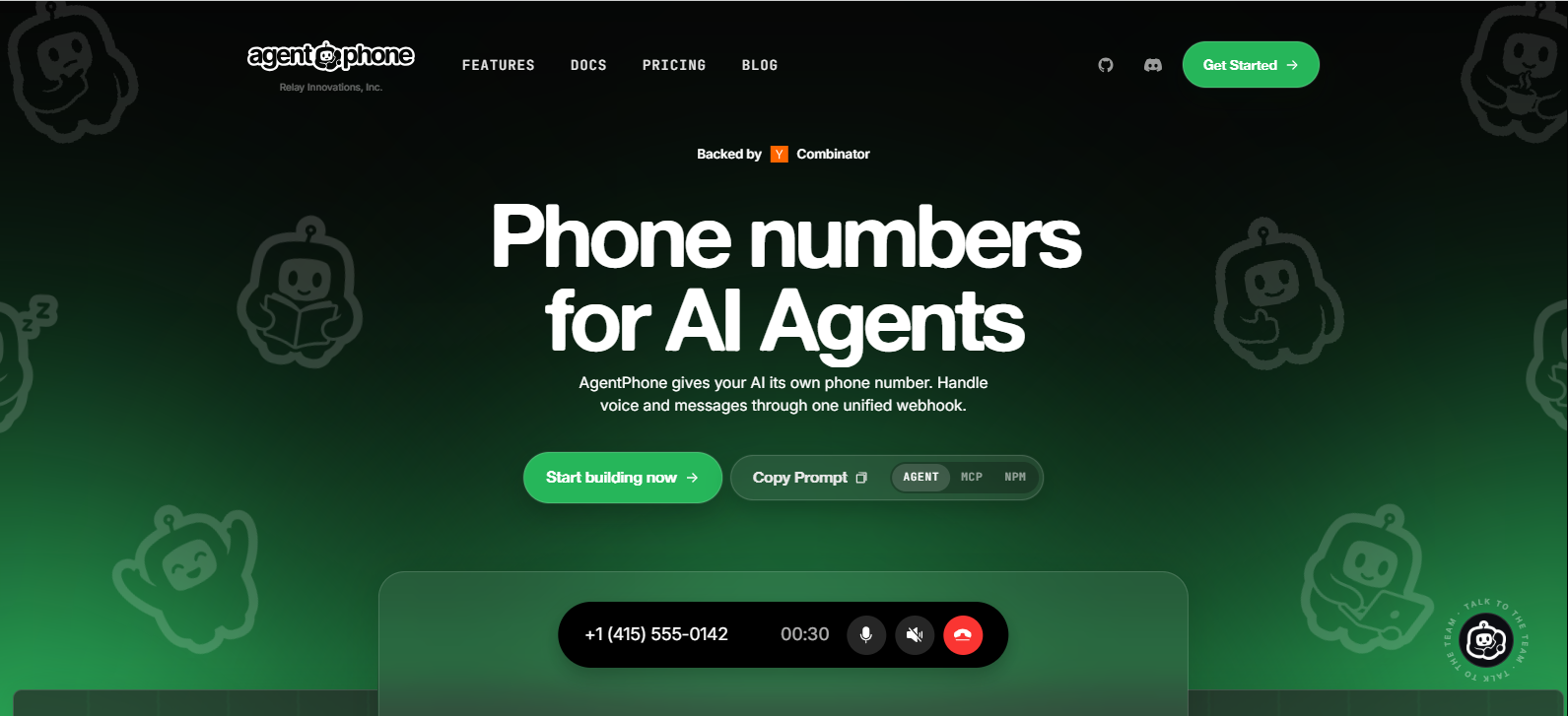 AgentPhone banner