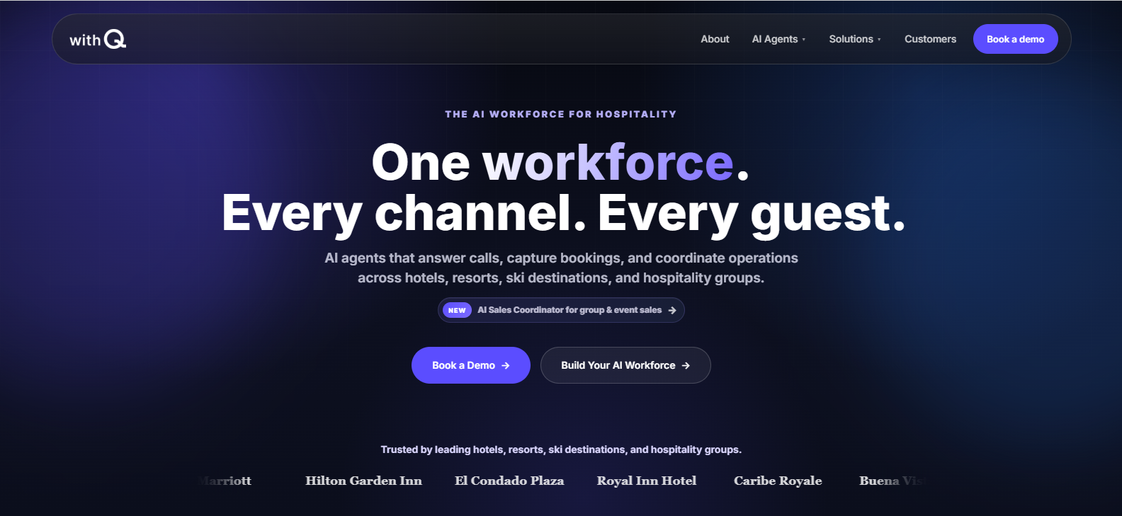 withQ banner