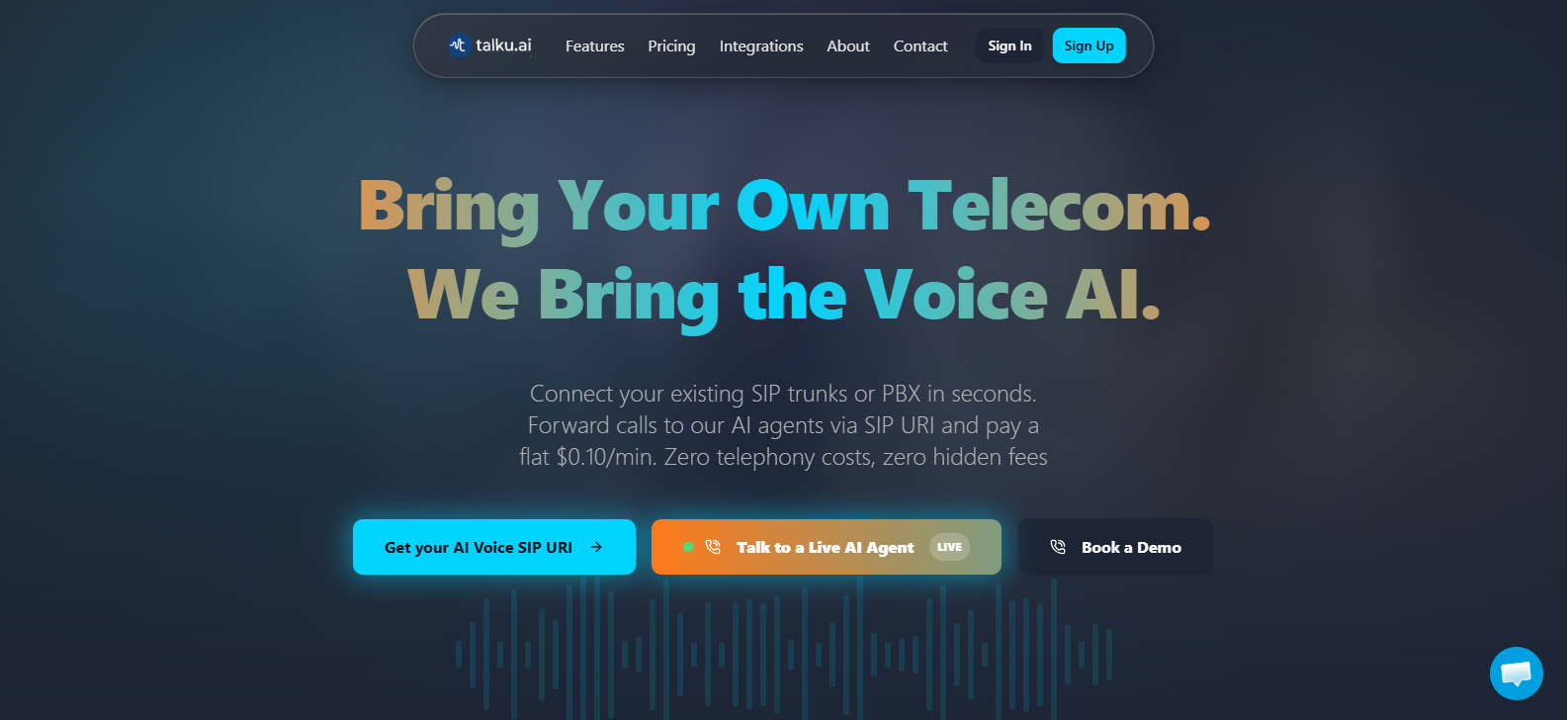 talku.ai banner
