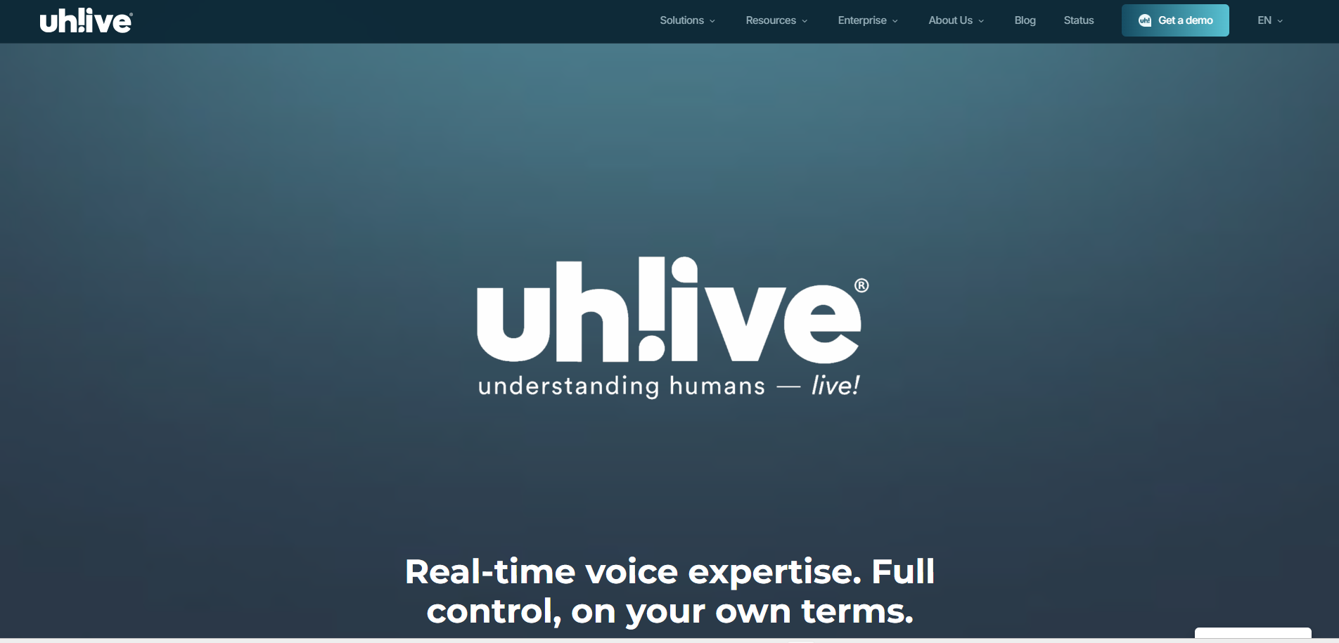 Uhlive STT banner